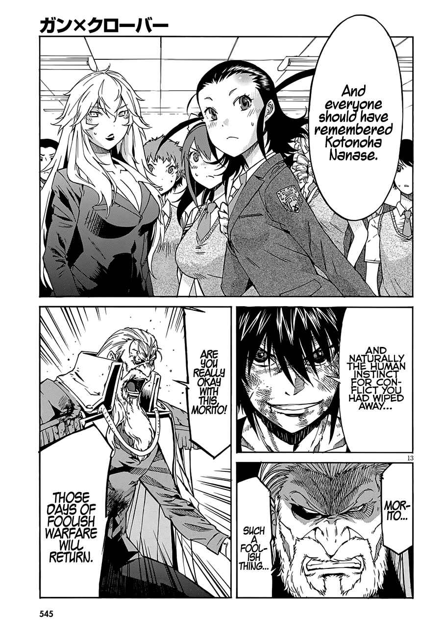 Page 15 Chapter 57 Gun X Clover