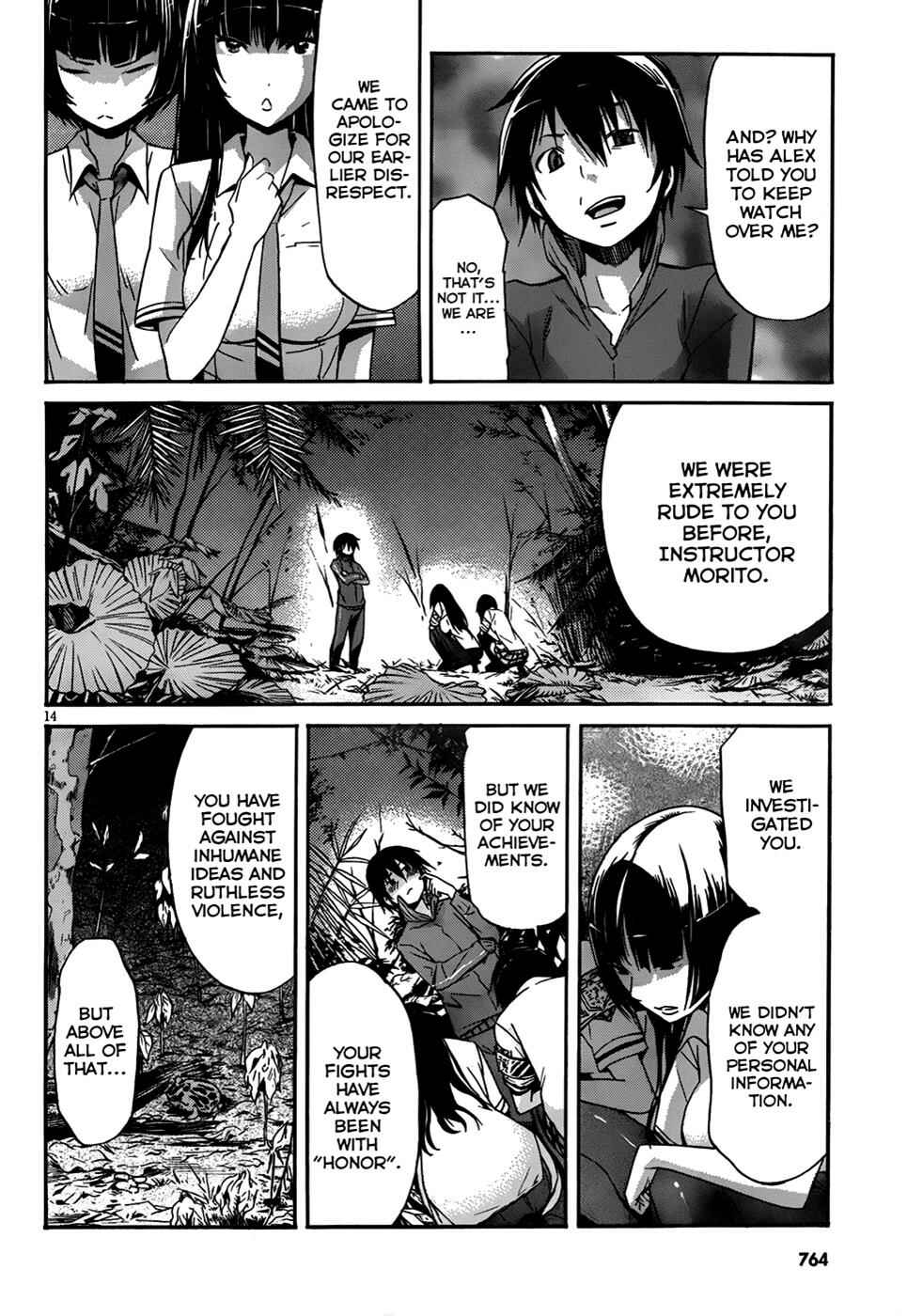 Page 14 Chapter 7 Gun X Clover