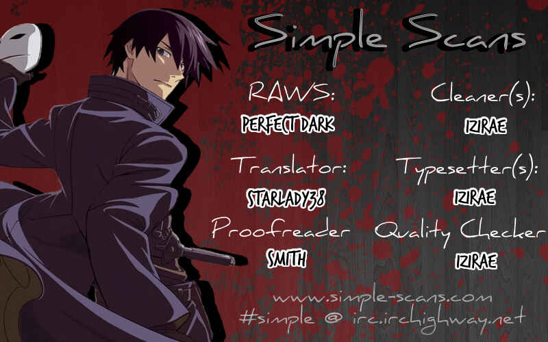 Page 1 Chapter 26 DARKER THAN BLACK -Shikkoku no Hana-