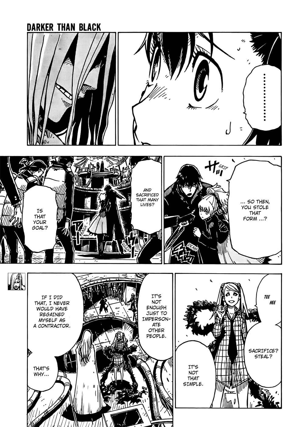 Page 15 Chapter 29 DARKER THAN BLACK -Shikkoku no Hana-