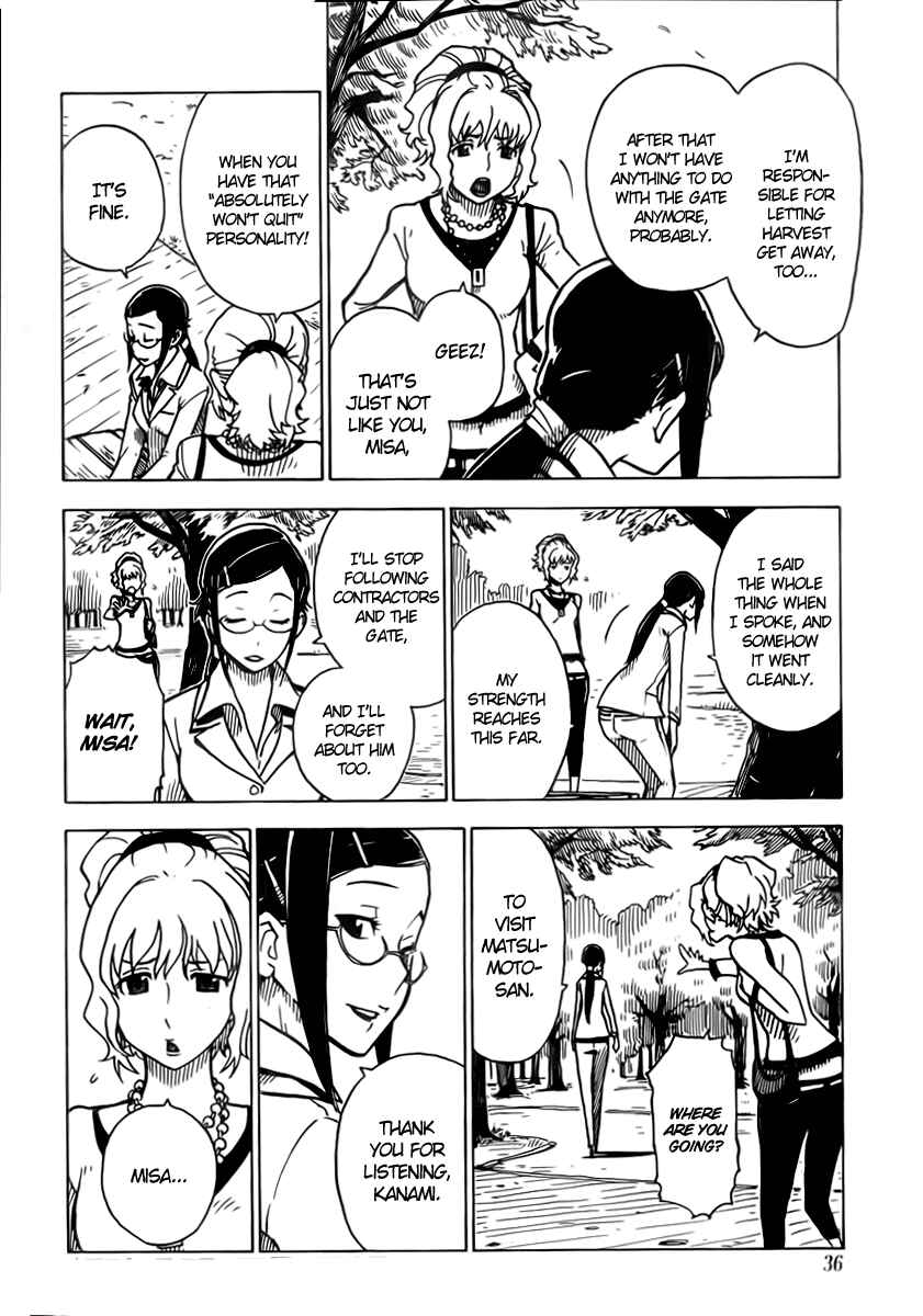 Page 22 Chapter 17 DARKER THAN BLACK -Shikkoku no Hana-