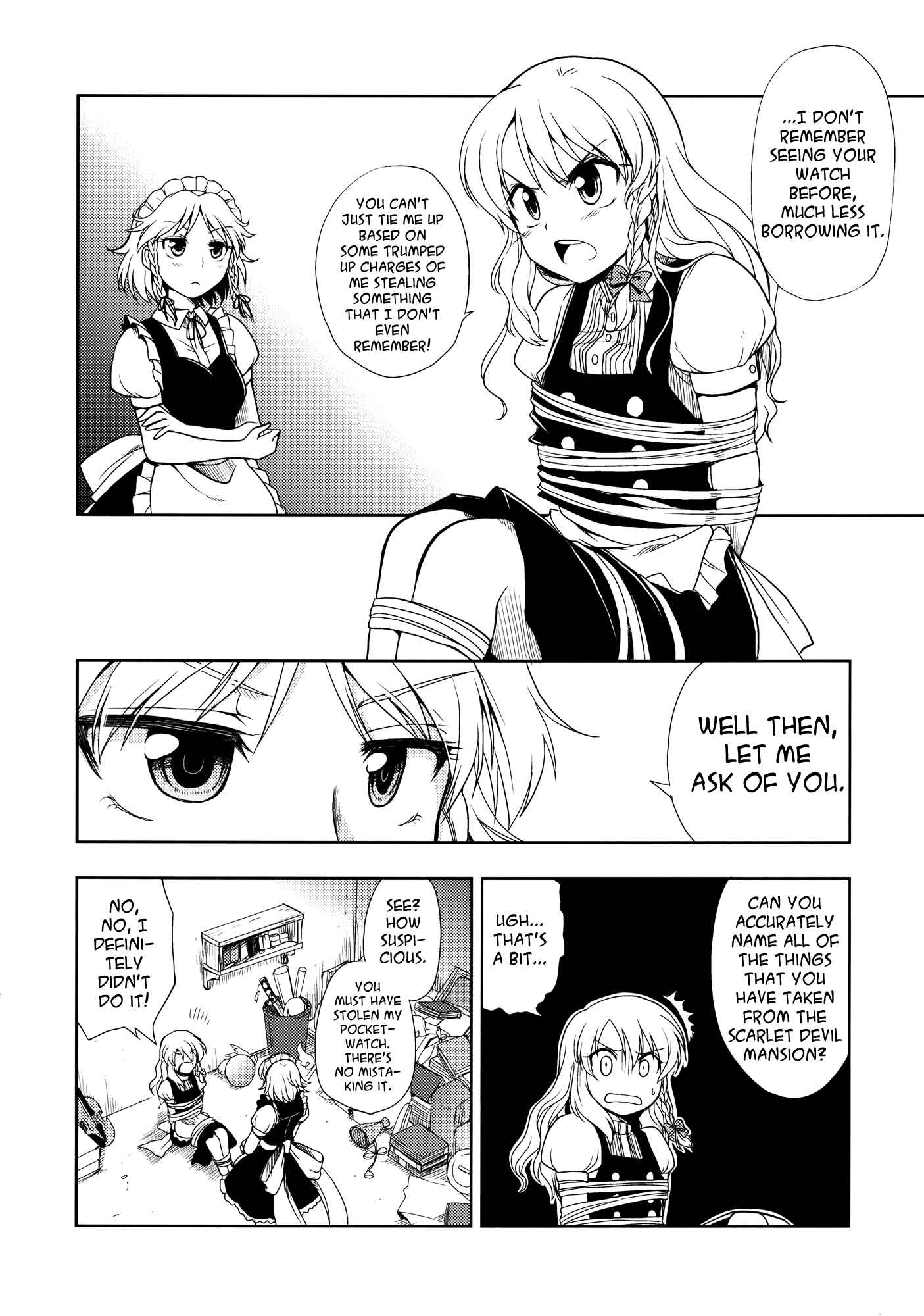 Page 10 Chapter Unknown_4ac1 Touhou - Izayoi Scramble (Doujinshi)