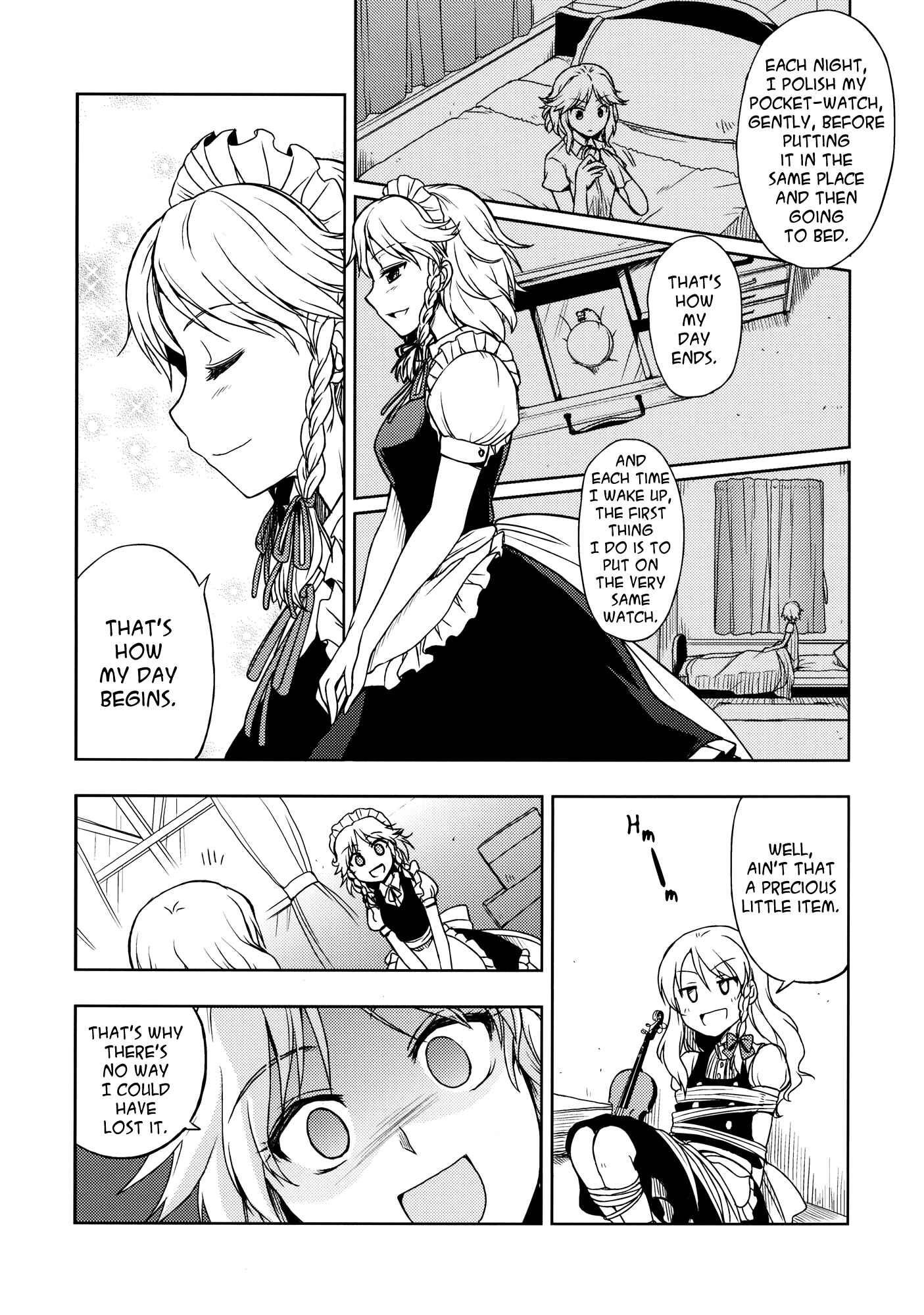 Page 8 Chapter Unknown_4ac1 Touhou - Izayoi Scramble (Doujinshi)