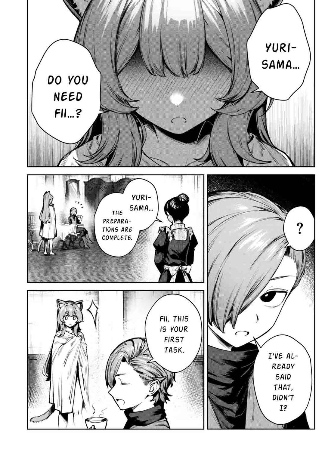 Page 7 Chapter 2 Kuromaku Ikka ni Tensei Shita kedo Gensaku Mushishite Dokuritsu Suru