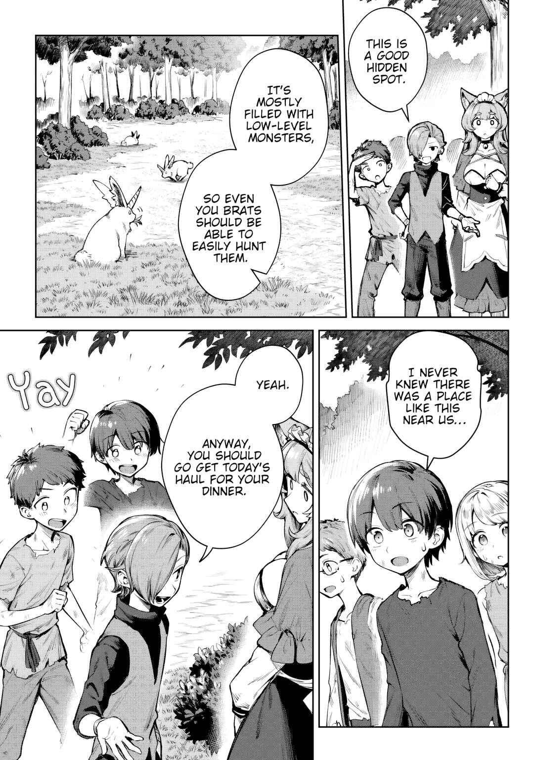 Page 7 Chapter 3.1 Kuromaku Ikka ni Tensei Shita kedo Gensaku Mushishite Dokuritsu Suru