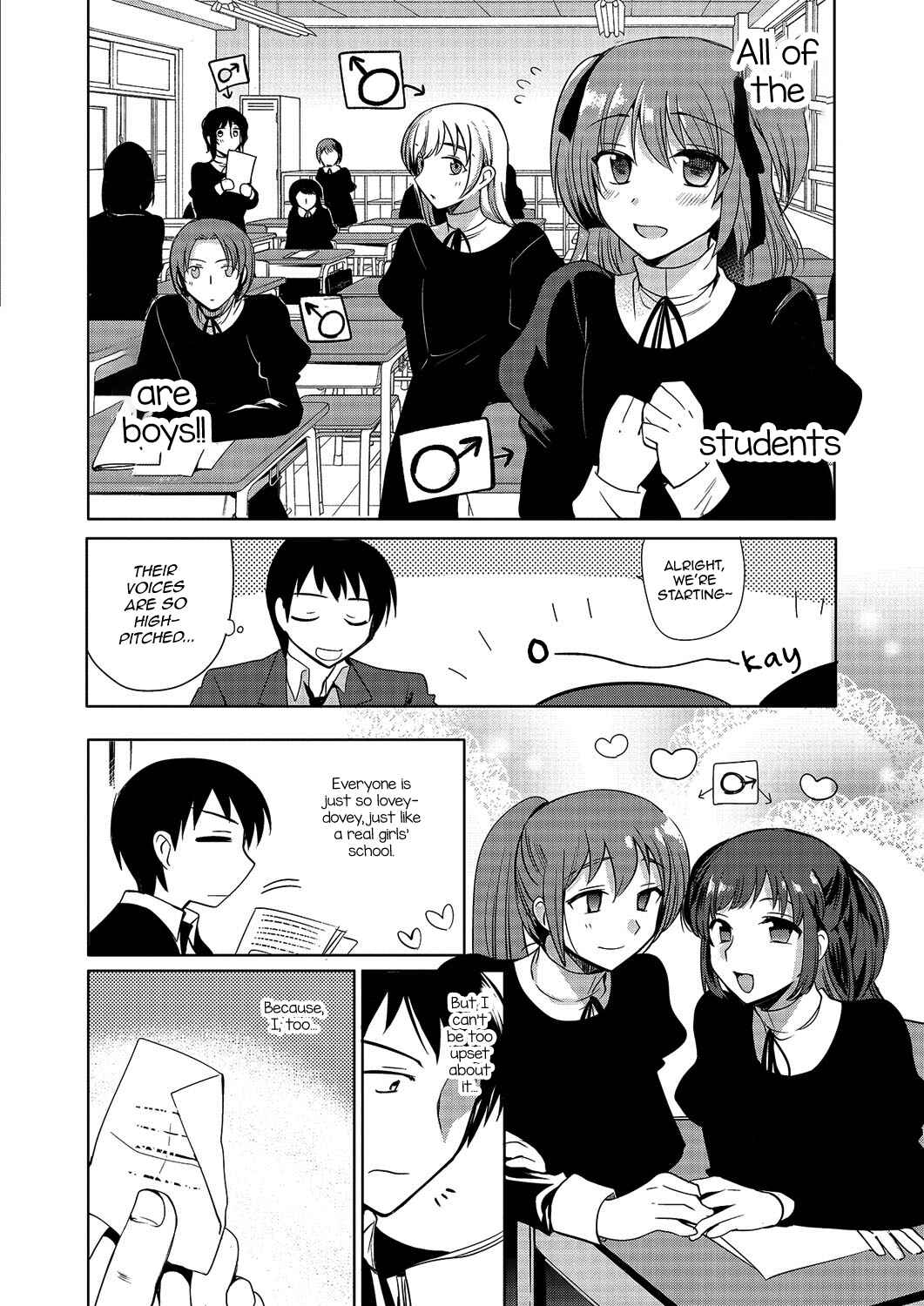 Page 2 Chapter 4 Gekkan Web Otoko no Ko-llection!