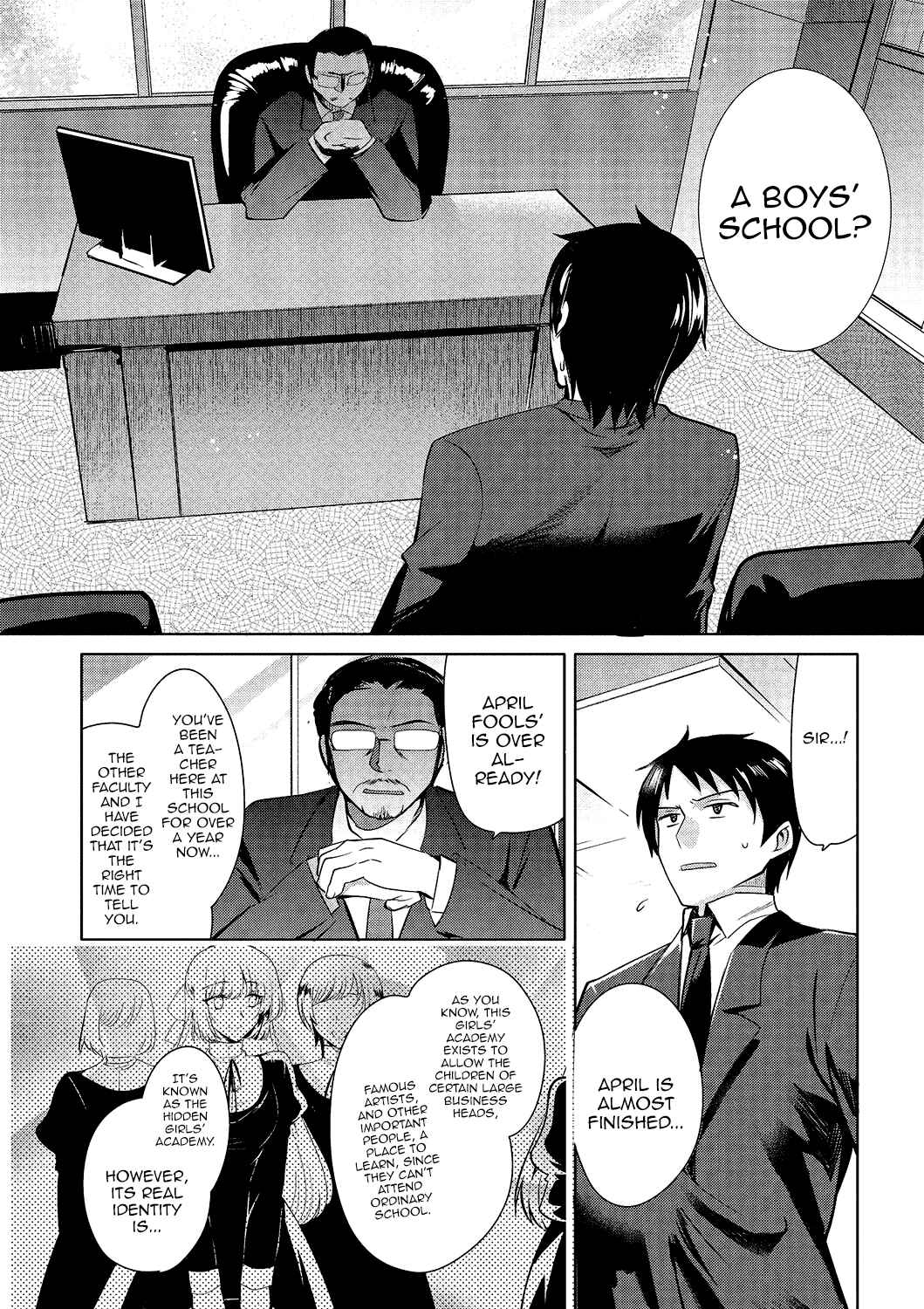 Page 2 Chapter 2 Gekkan Web Otoko no Ko-llection!