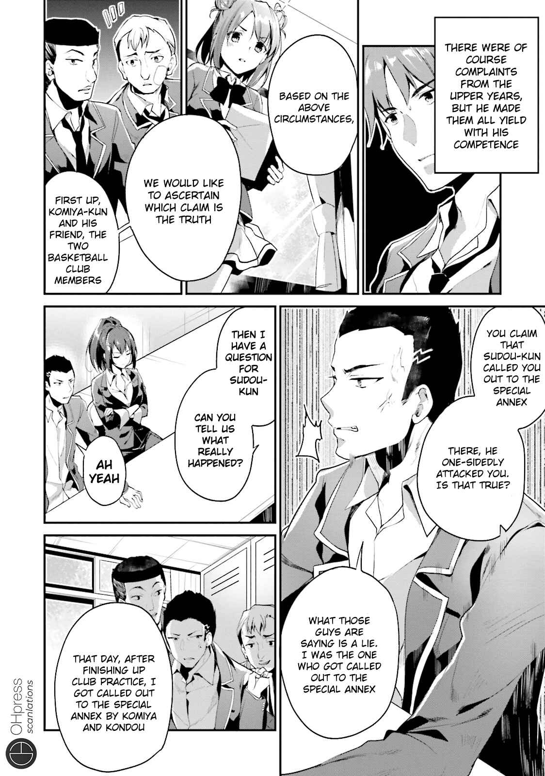 Page 32 Chapter 12 Classroom of the Elite