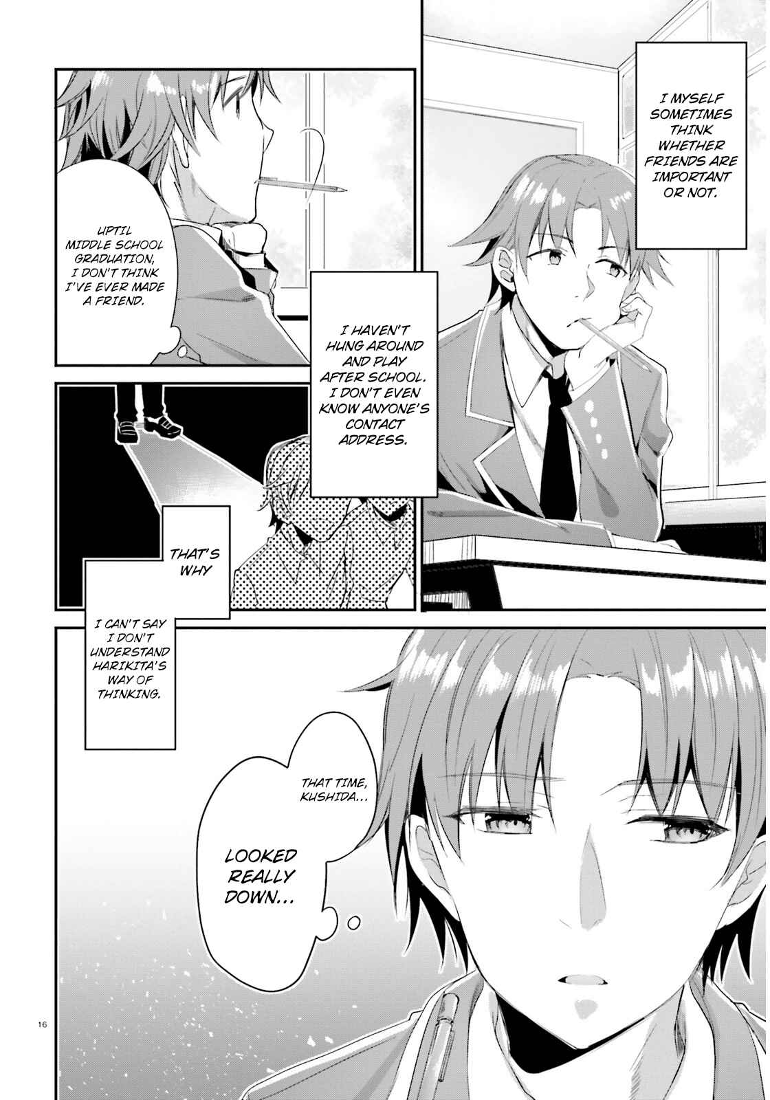 Page 16 Chapter 3 Classroom of the Elite