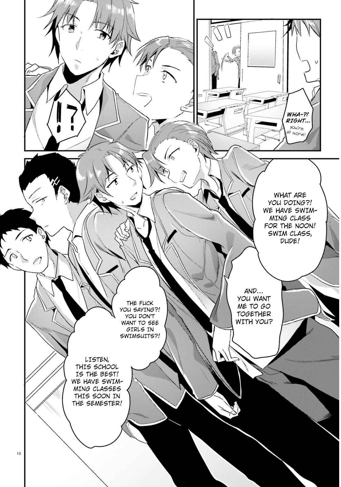 Page 18 Chapter 3 Classroom of the Elite