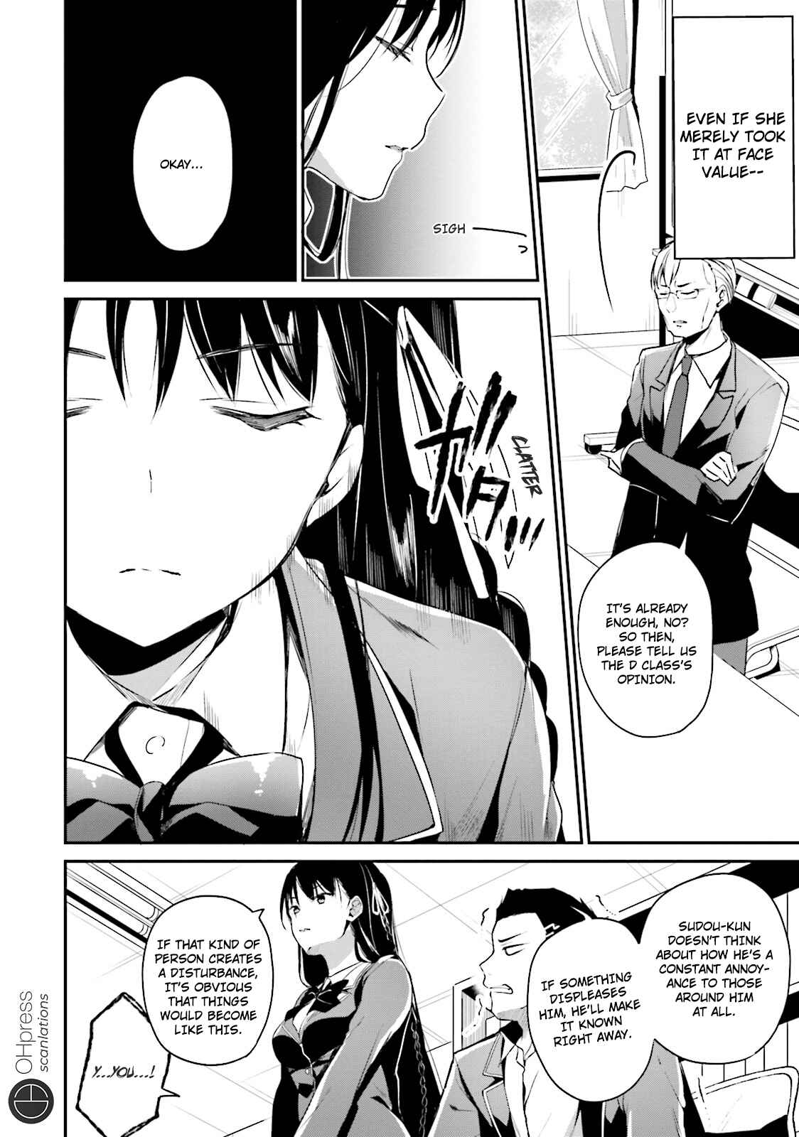 Page 19 Chapter 13 Classroom of the Elite