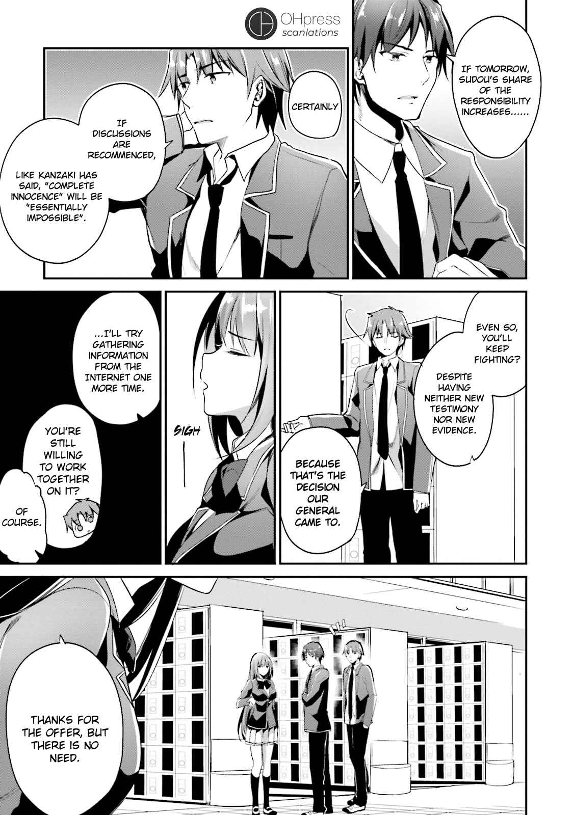 Page 34 Chapter 13 Classroom of the Elite