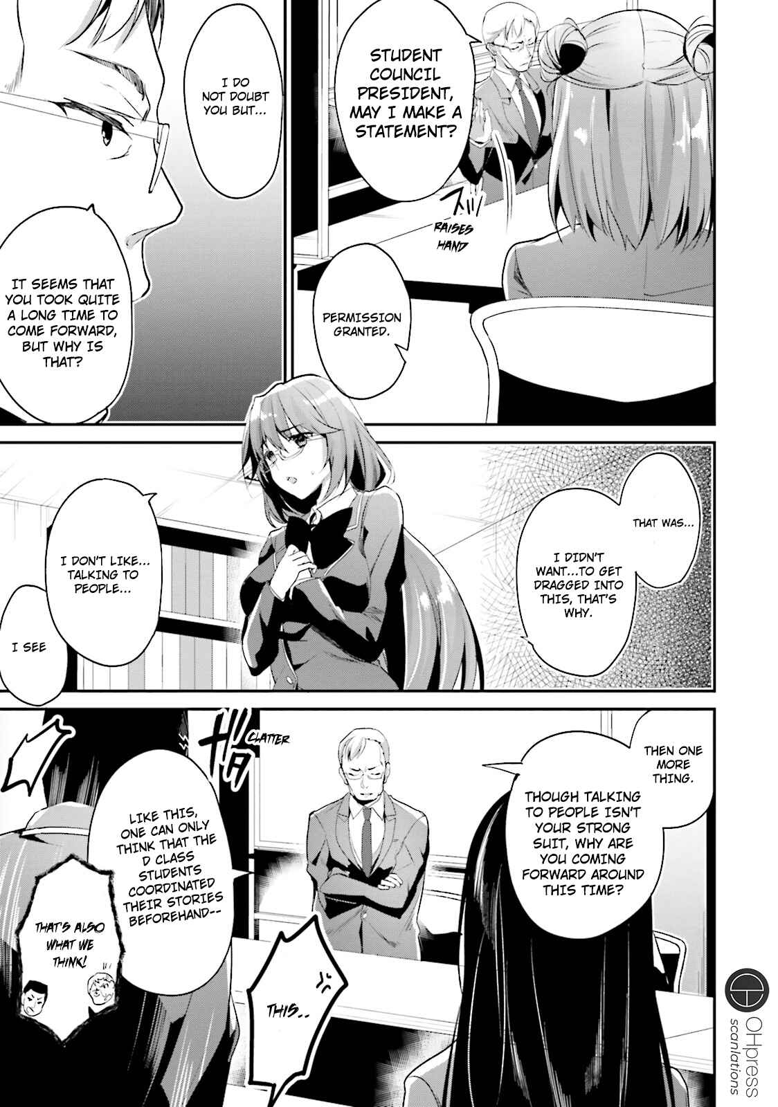 Page 8 Chapter 13 Classroom of the Elite