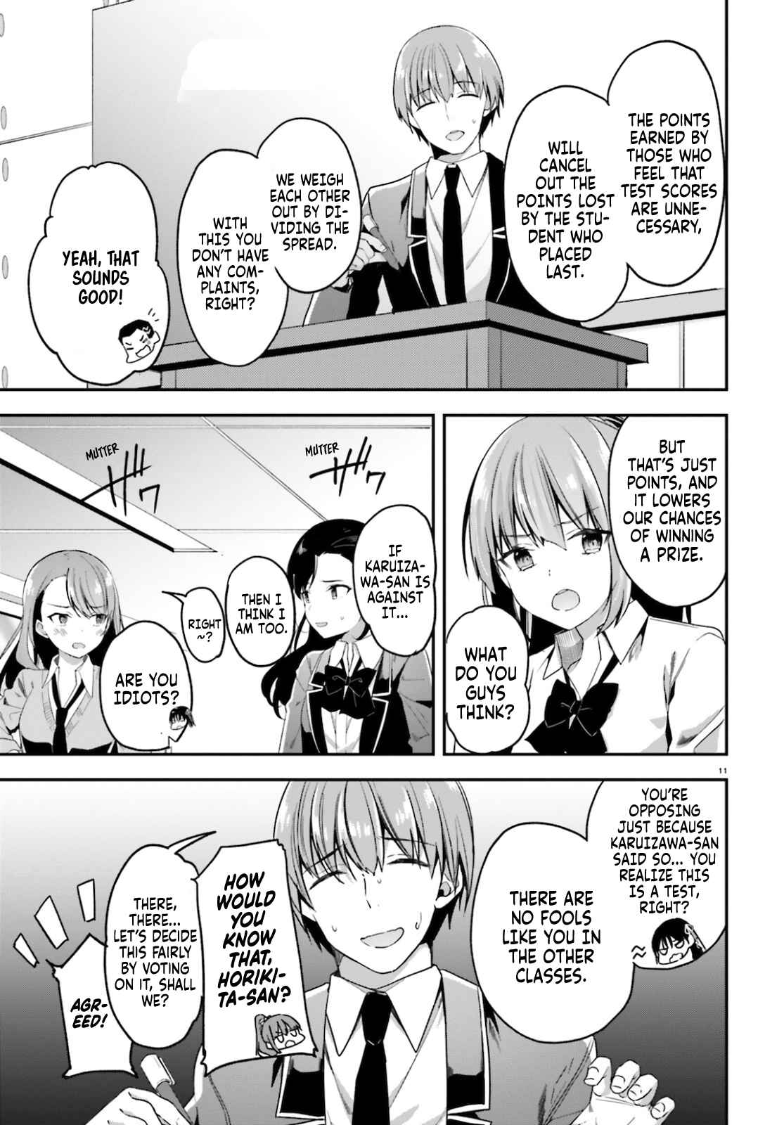 Page 12 Chapter 58 Classroom of the Elite