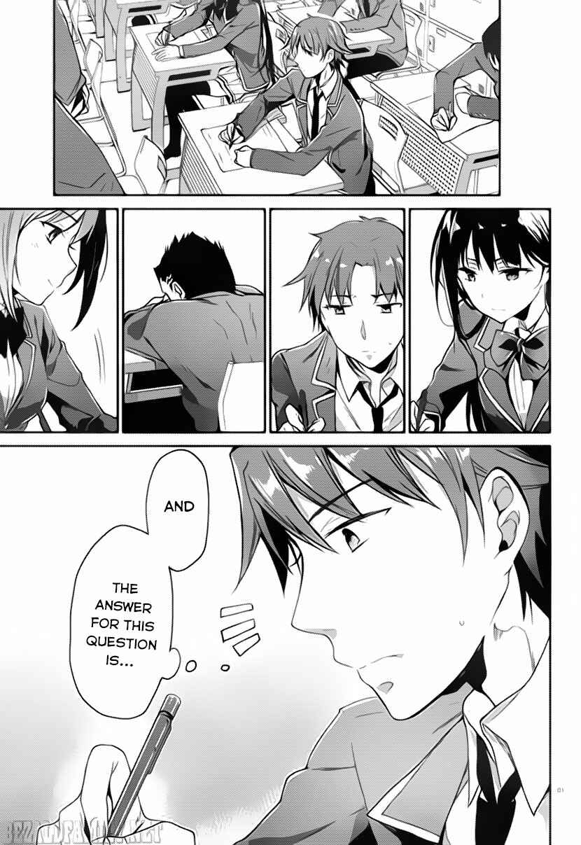 Page 1 Chapter 4 Classroom of the Elite