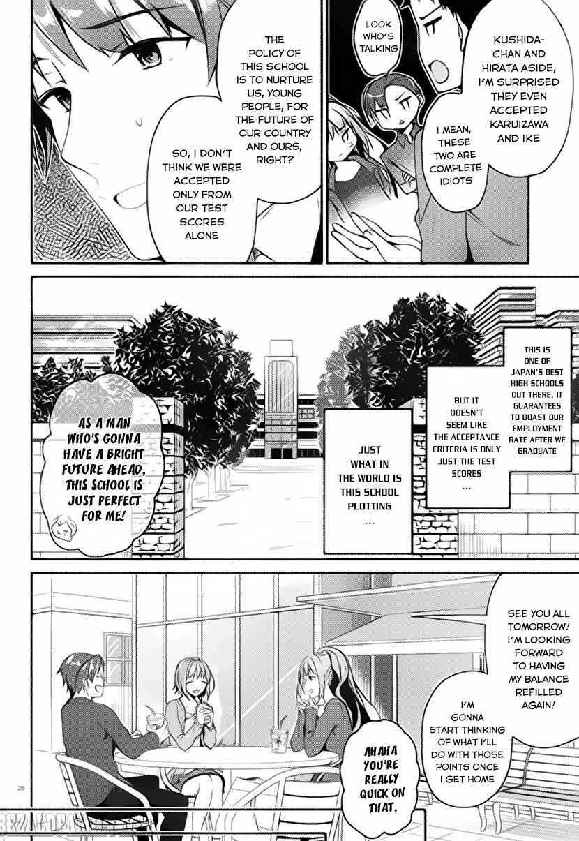 Page 26 Chapter 4 Classroom of the Elite
