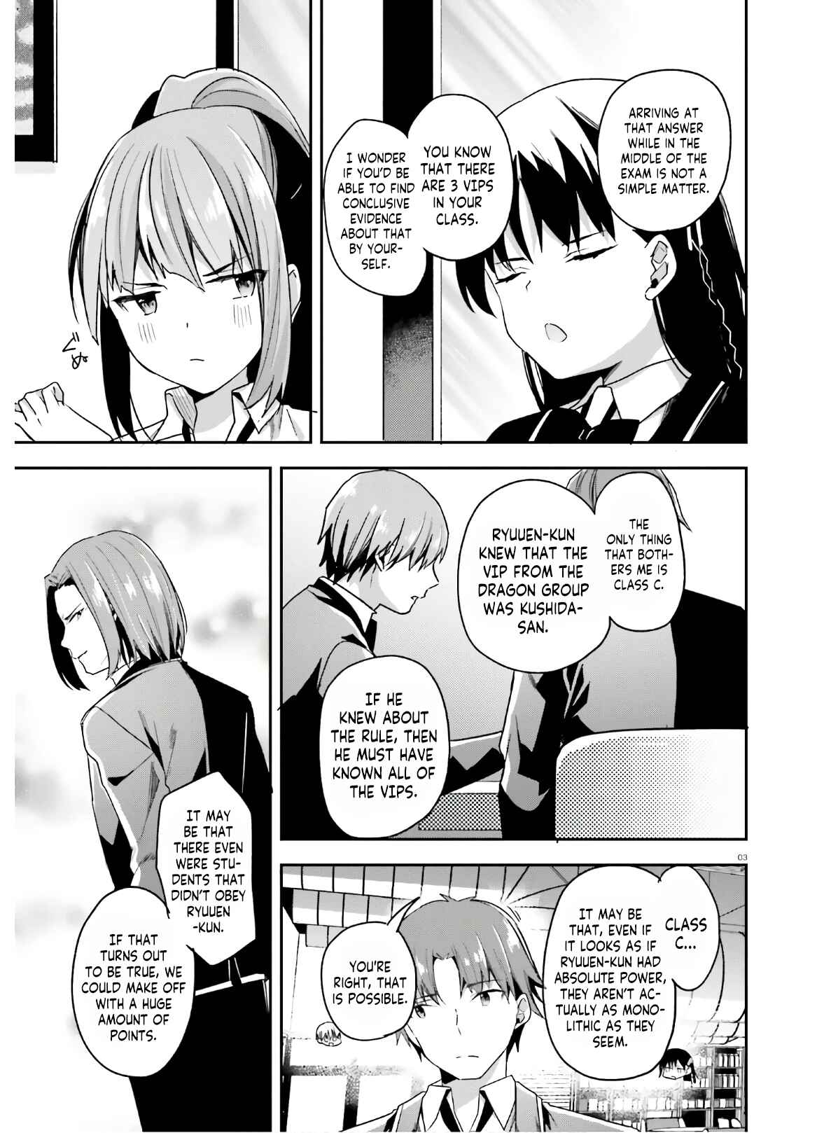 Page 4 Chapter 56 Classroom of the Elite