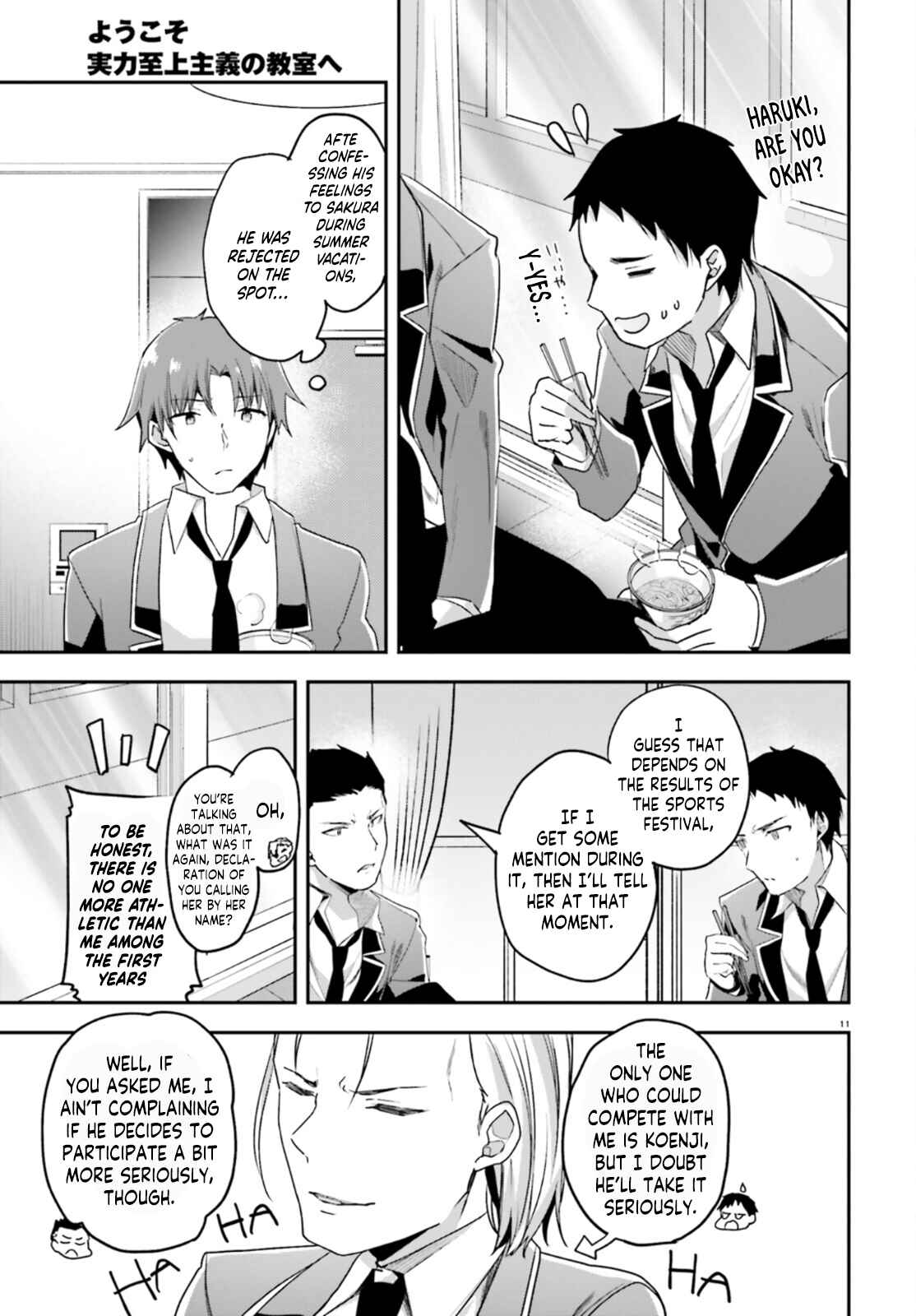 Page 10 Chapter 61 Classroom of the Elite