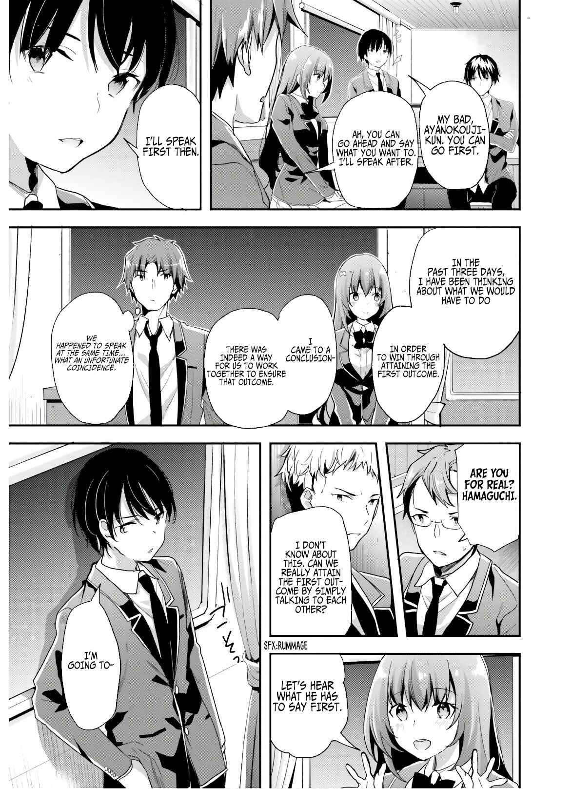 Page 12 Chapter 47 Classroom of the Elite