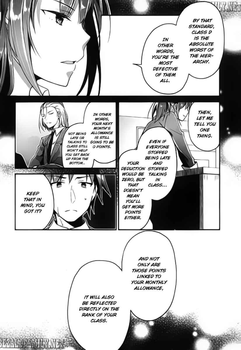 Page 13 Chapter 5 Classroom of the Elite
