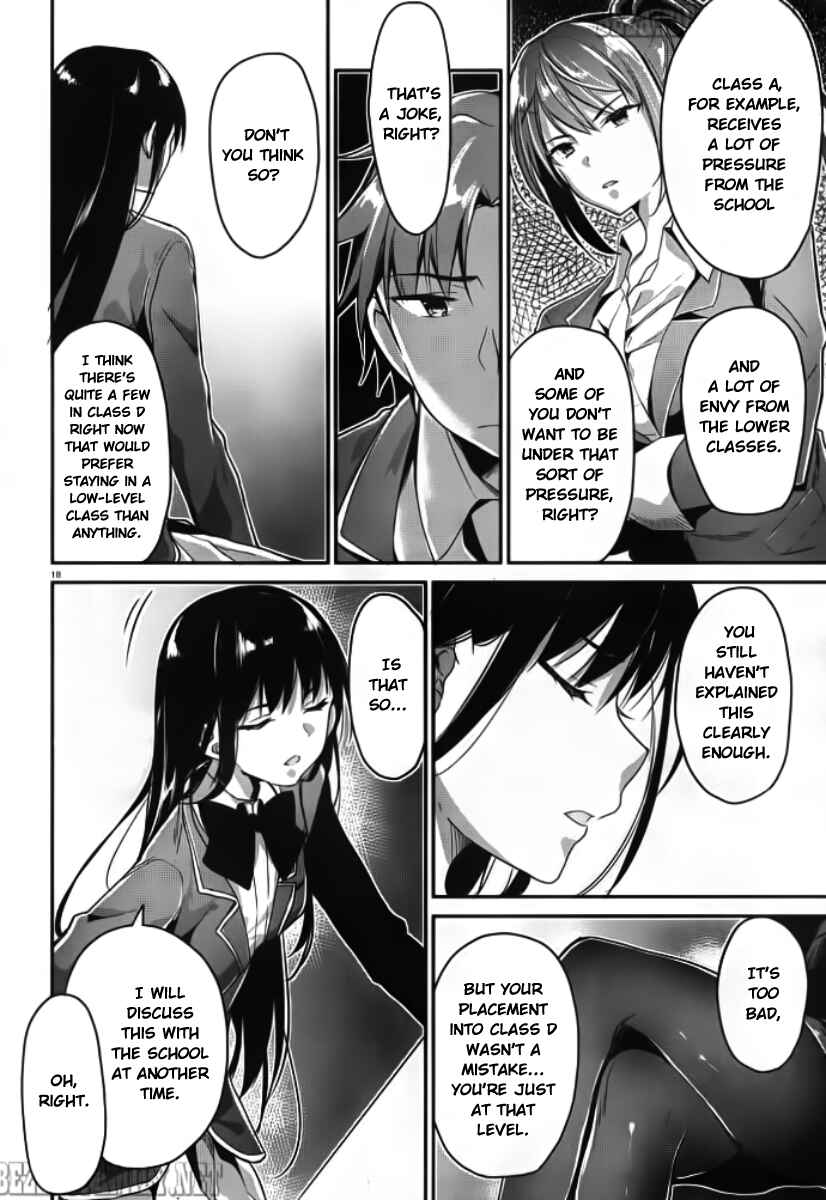 Page 19 Chapter 5 Classroom of the Elite