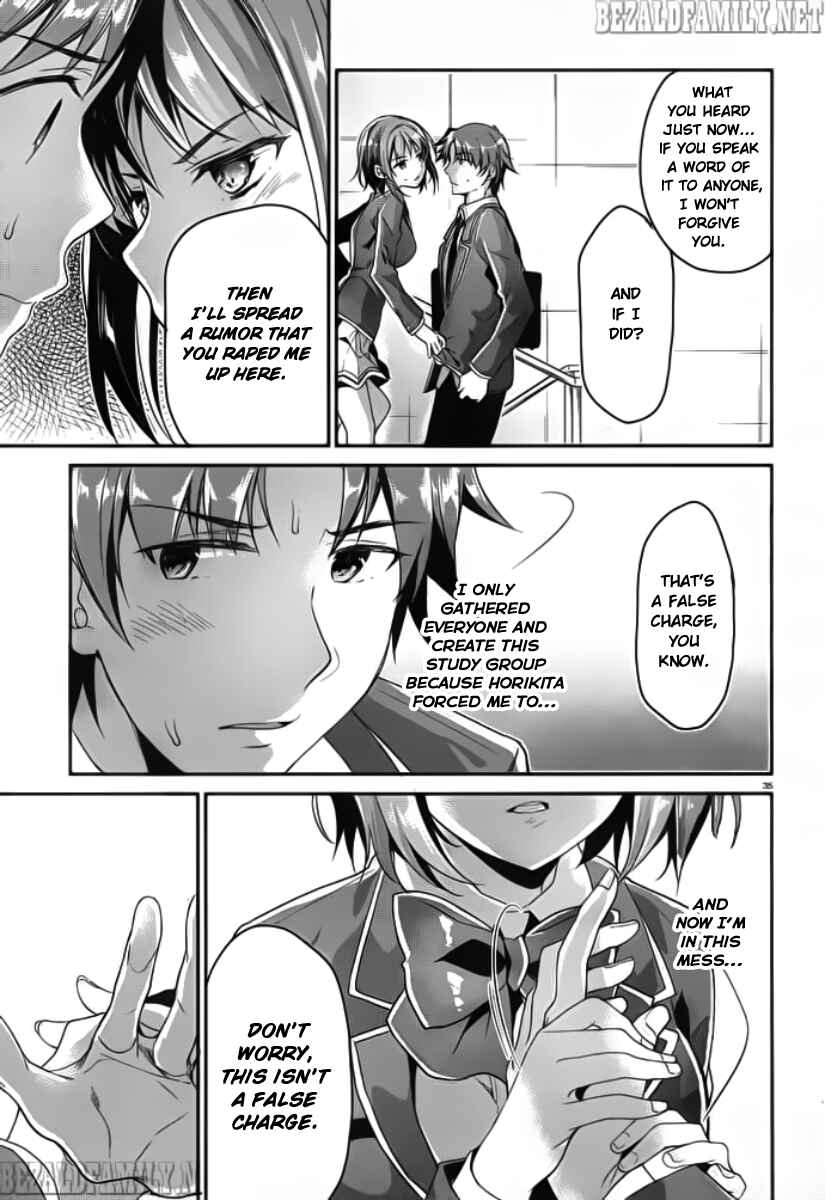 Page 36 Chapter 5 Classroom of the Elite