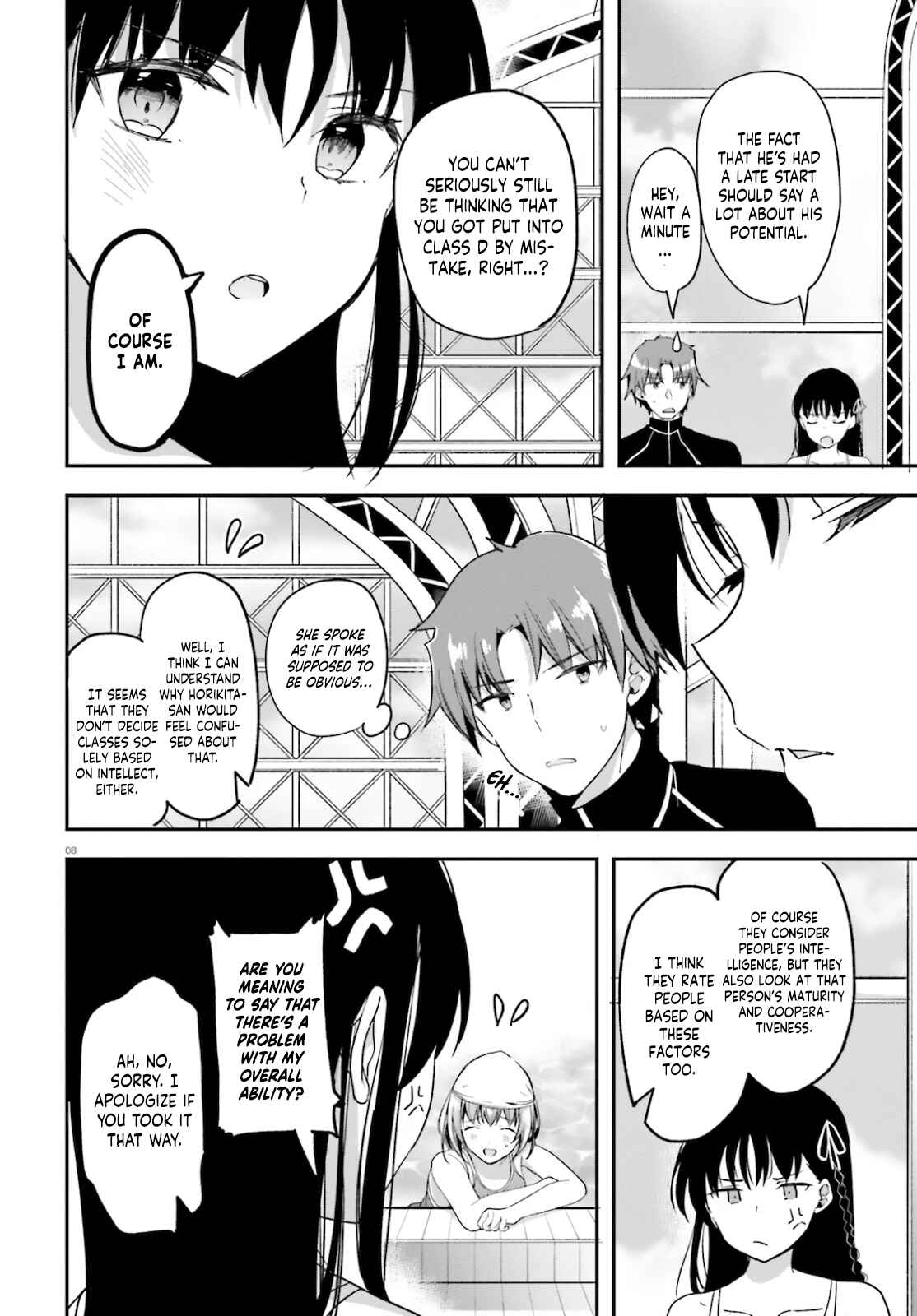 Page 9 Chapter 54 Classroom of the Elite