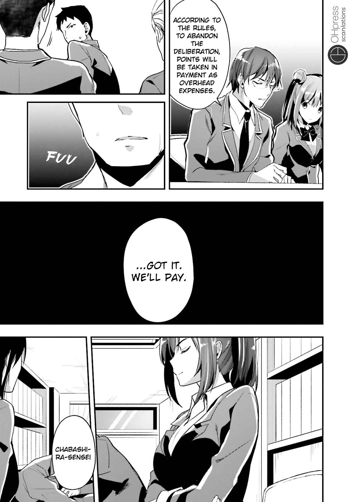 Page 16 Chapter 15 Classroom of the Elite