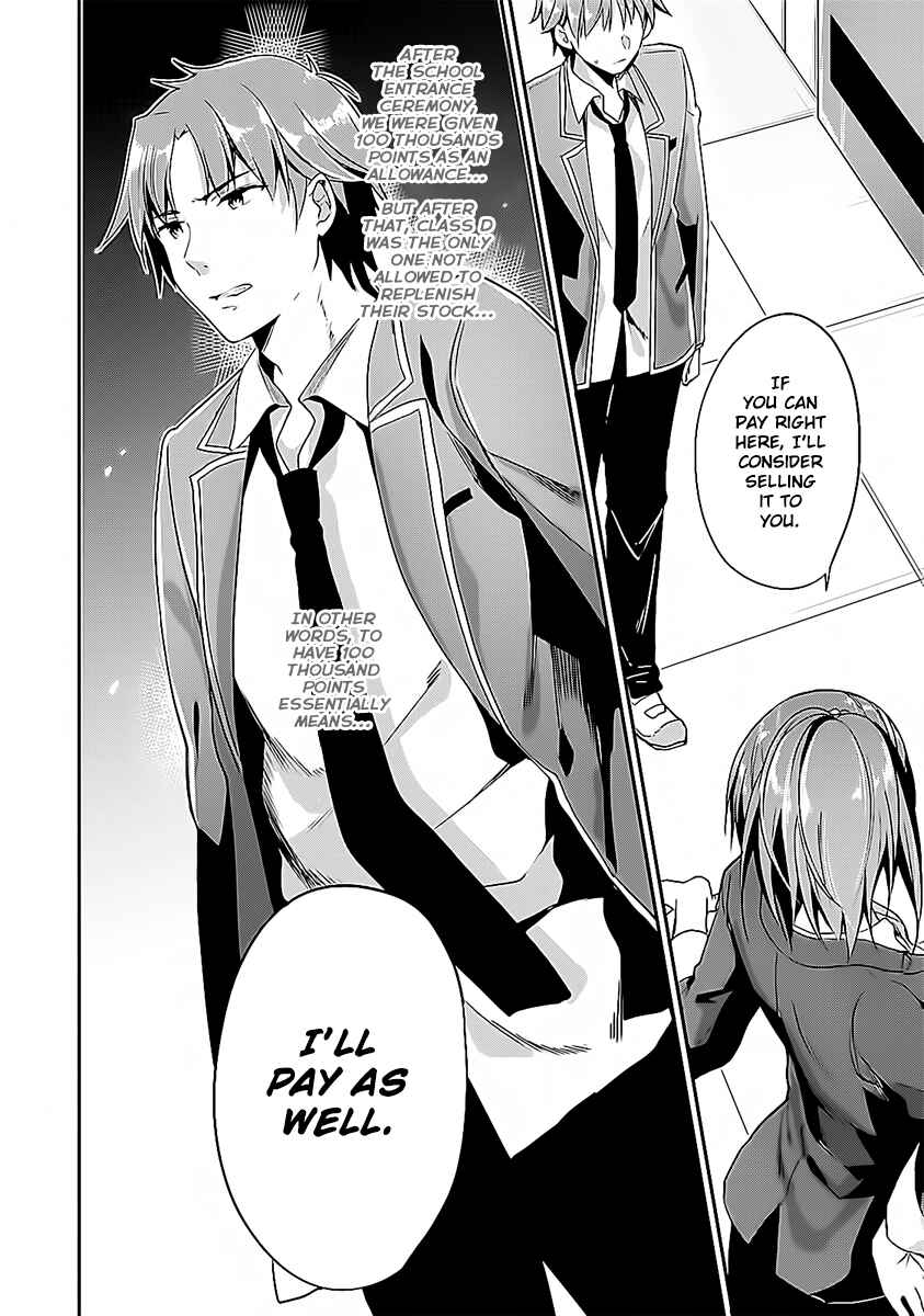 Page 10 Chapter 8 Classroom of the Elite