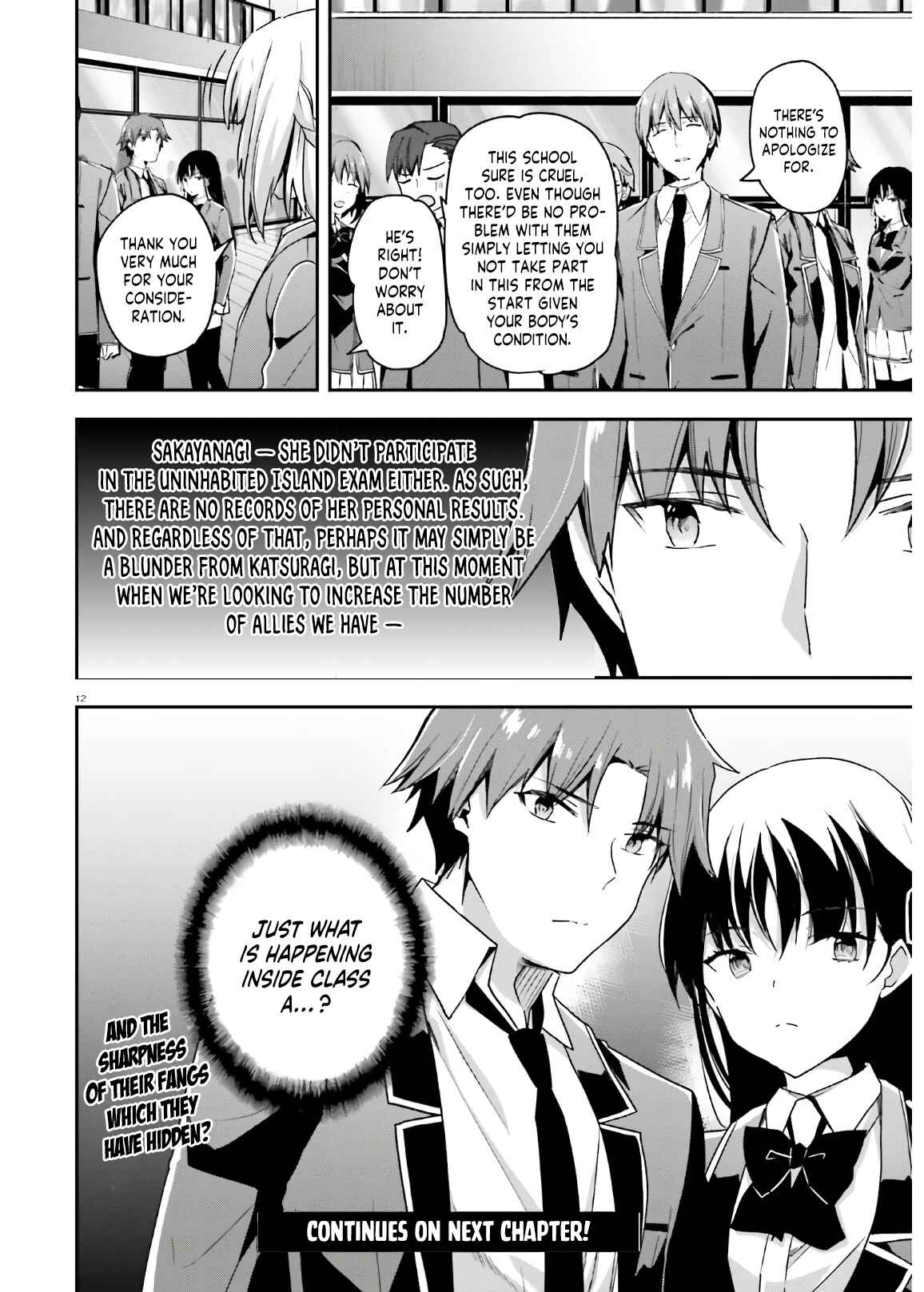 Page 13 Chapter 57 Classroom of the Elite
