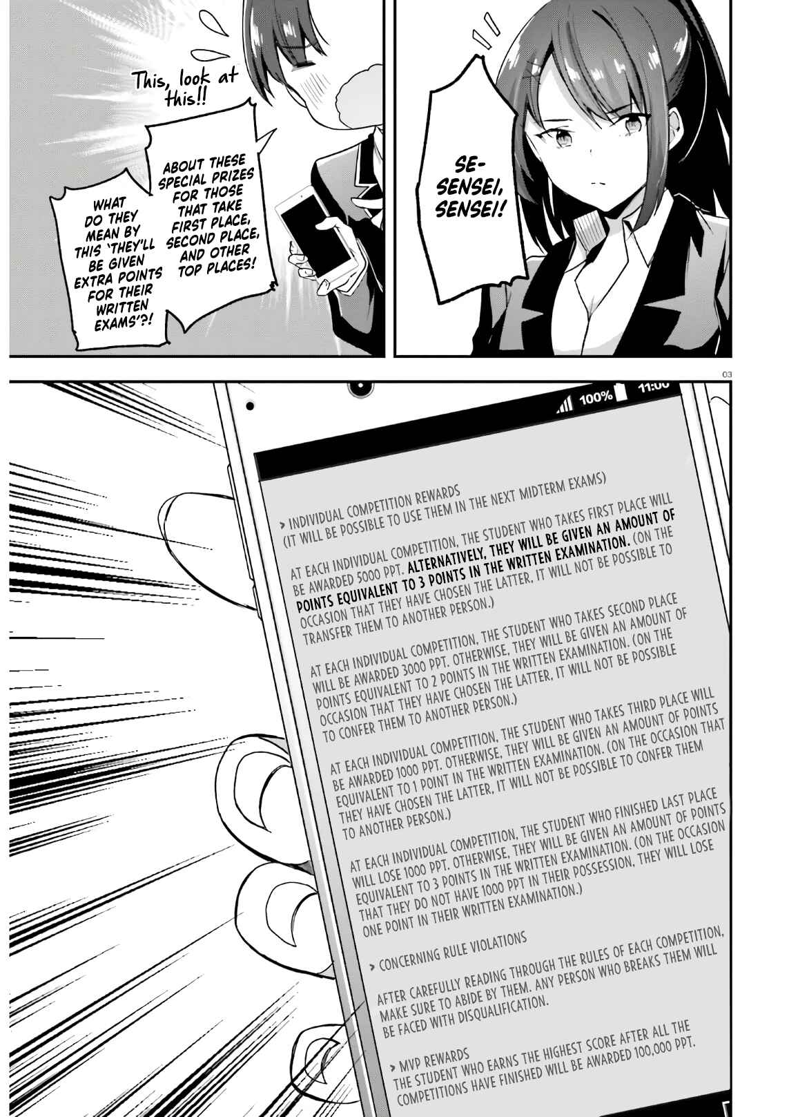 Page 4 Chapter 57 Classroom of the Elite