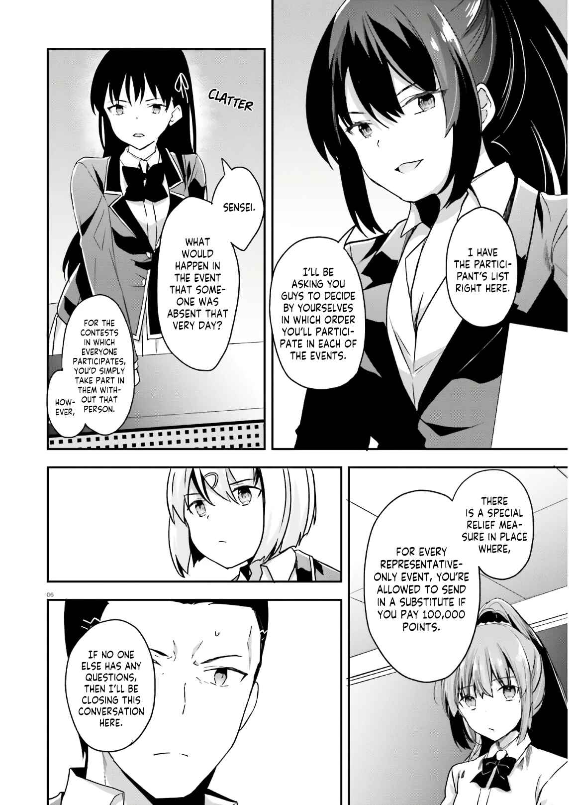 Page 7 Chapter 57 Classroom of the Elite