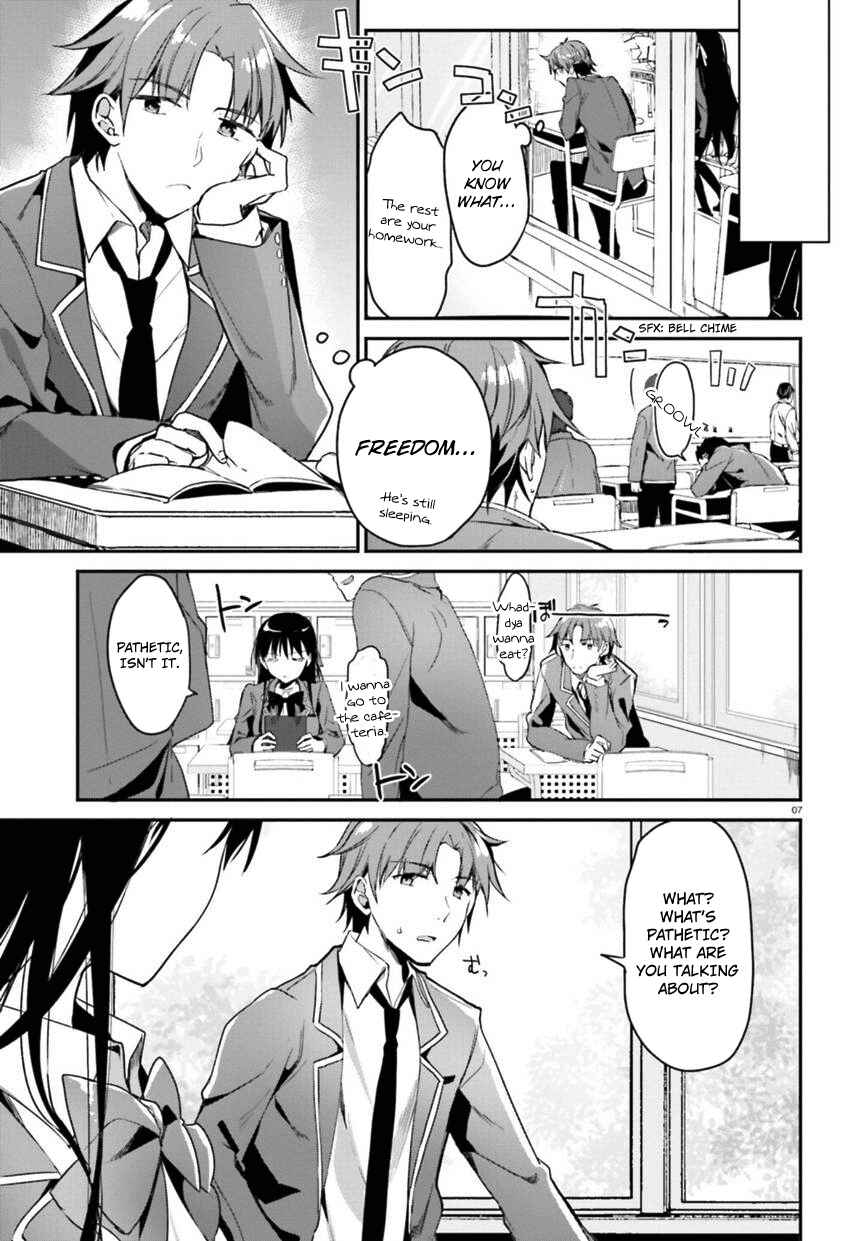 Page 7 Chapter 2 Classroom of the Elite