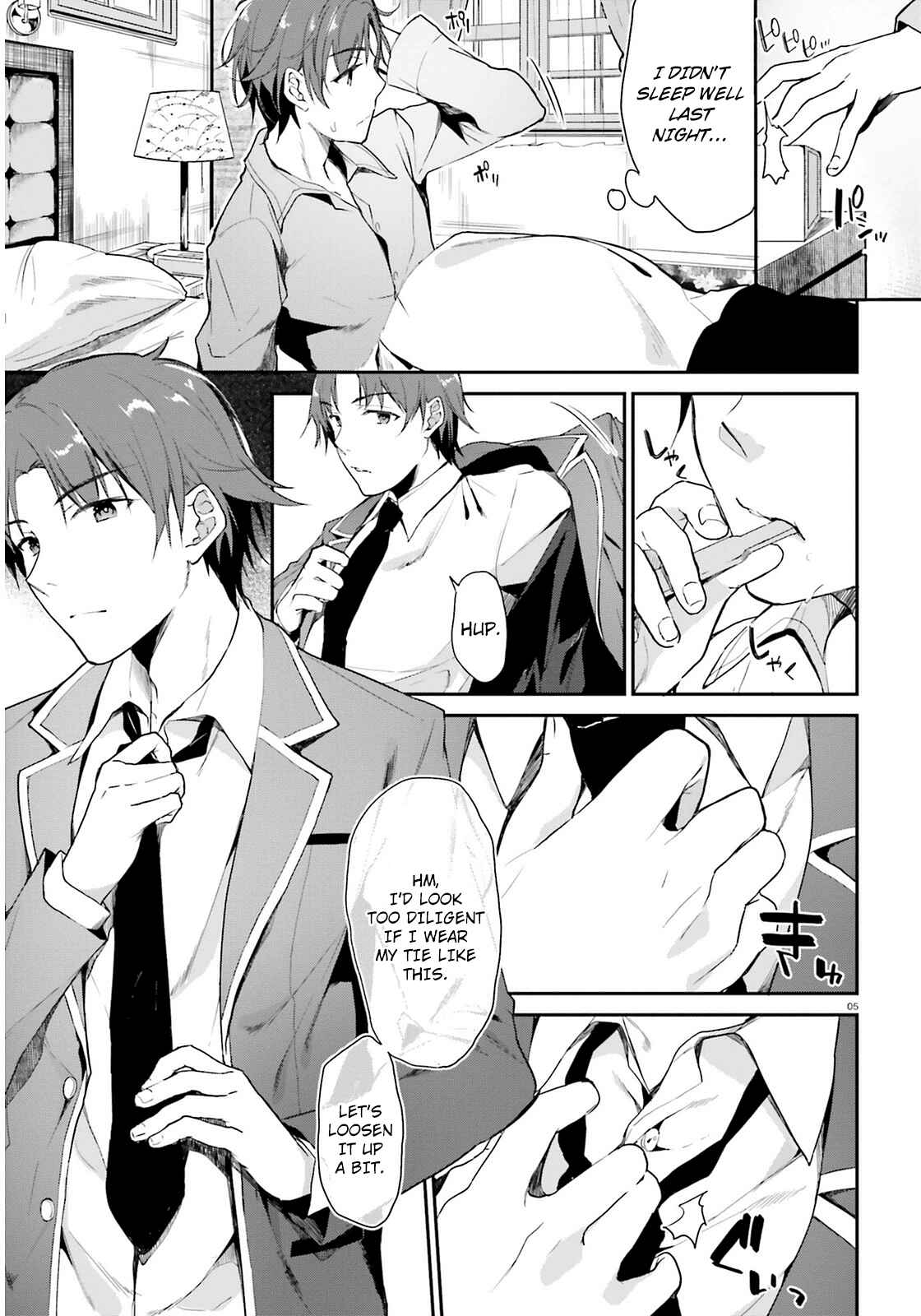 Page 4 Chapter 0.5 Classroom of the Elite