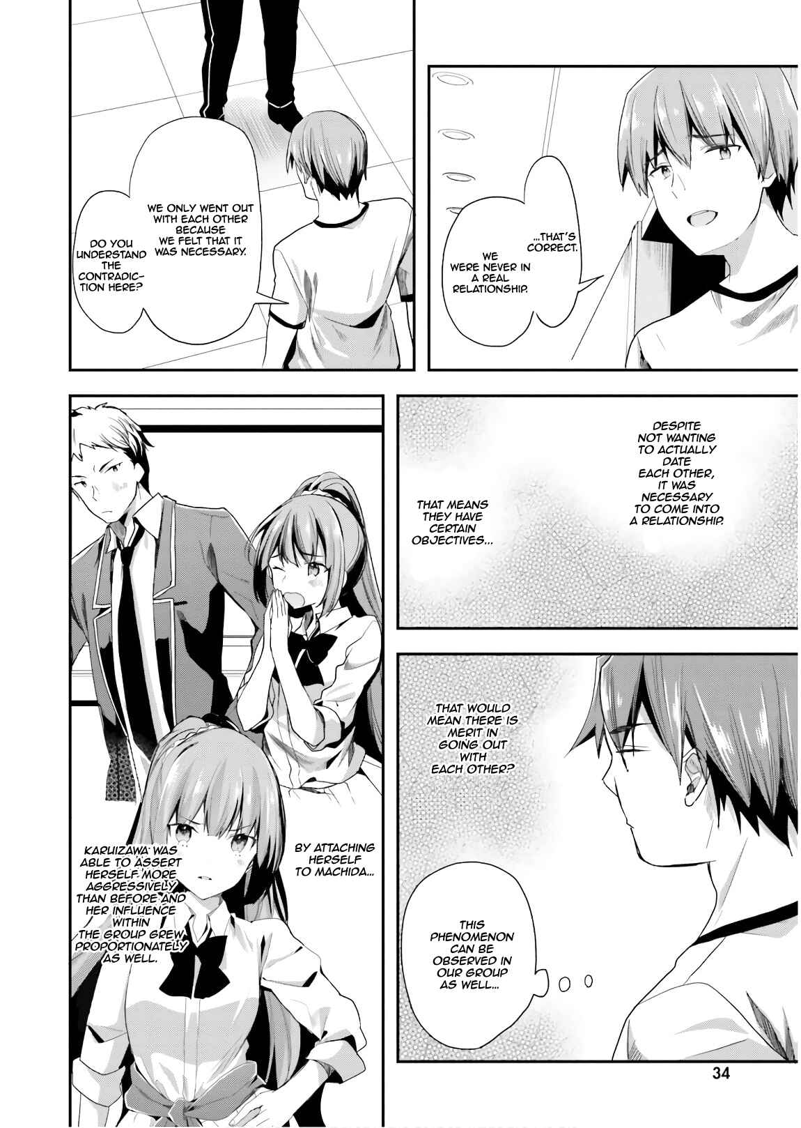 Page 10 Chapter 40 Classroom of the Elite