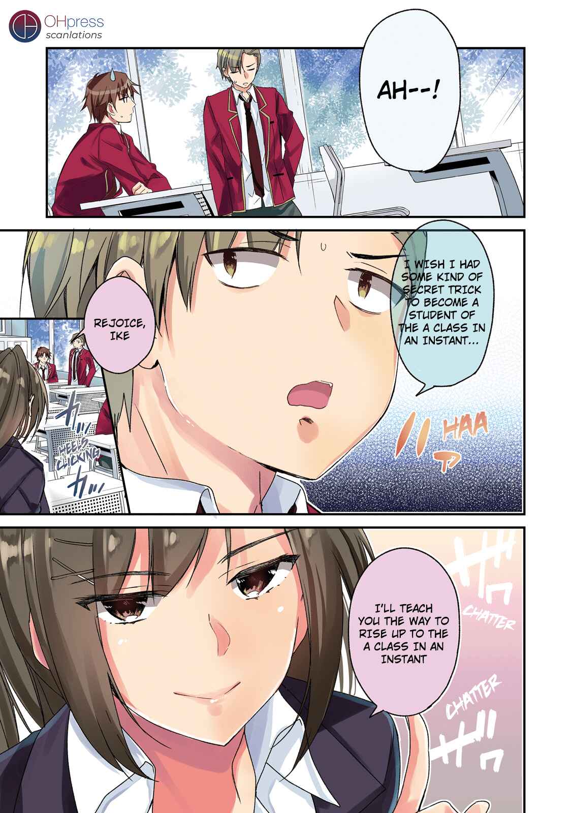 Page 3 Chapter 11 Classroom of the Elite