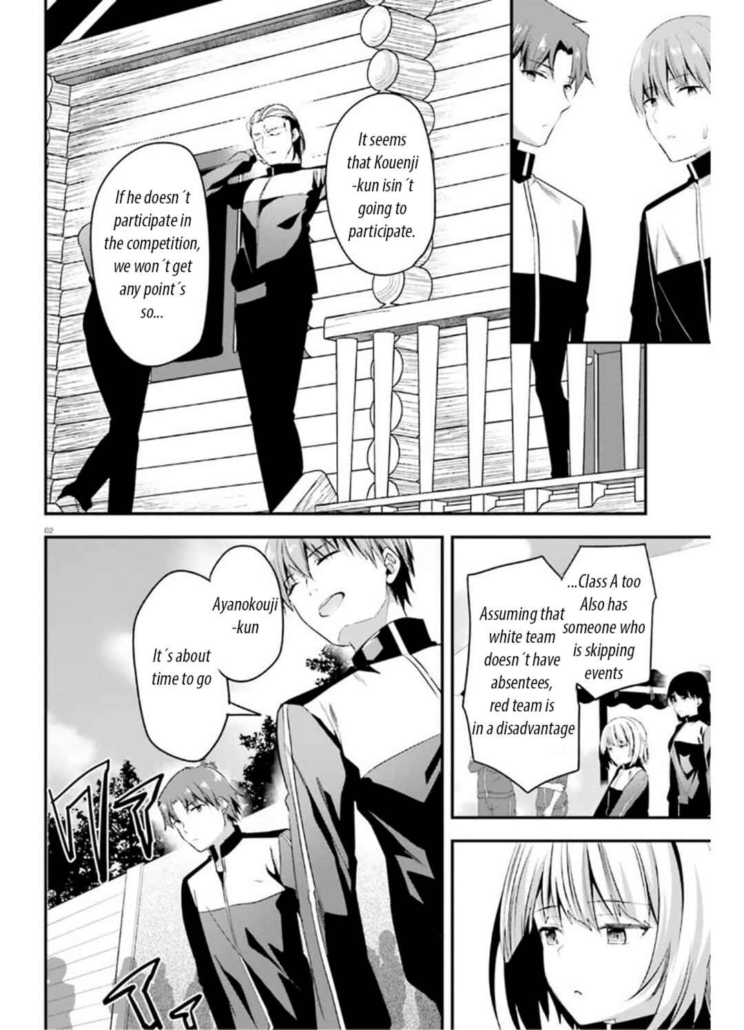 Page 2 Chapter 64 Classroom of the Elite