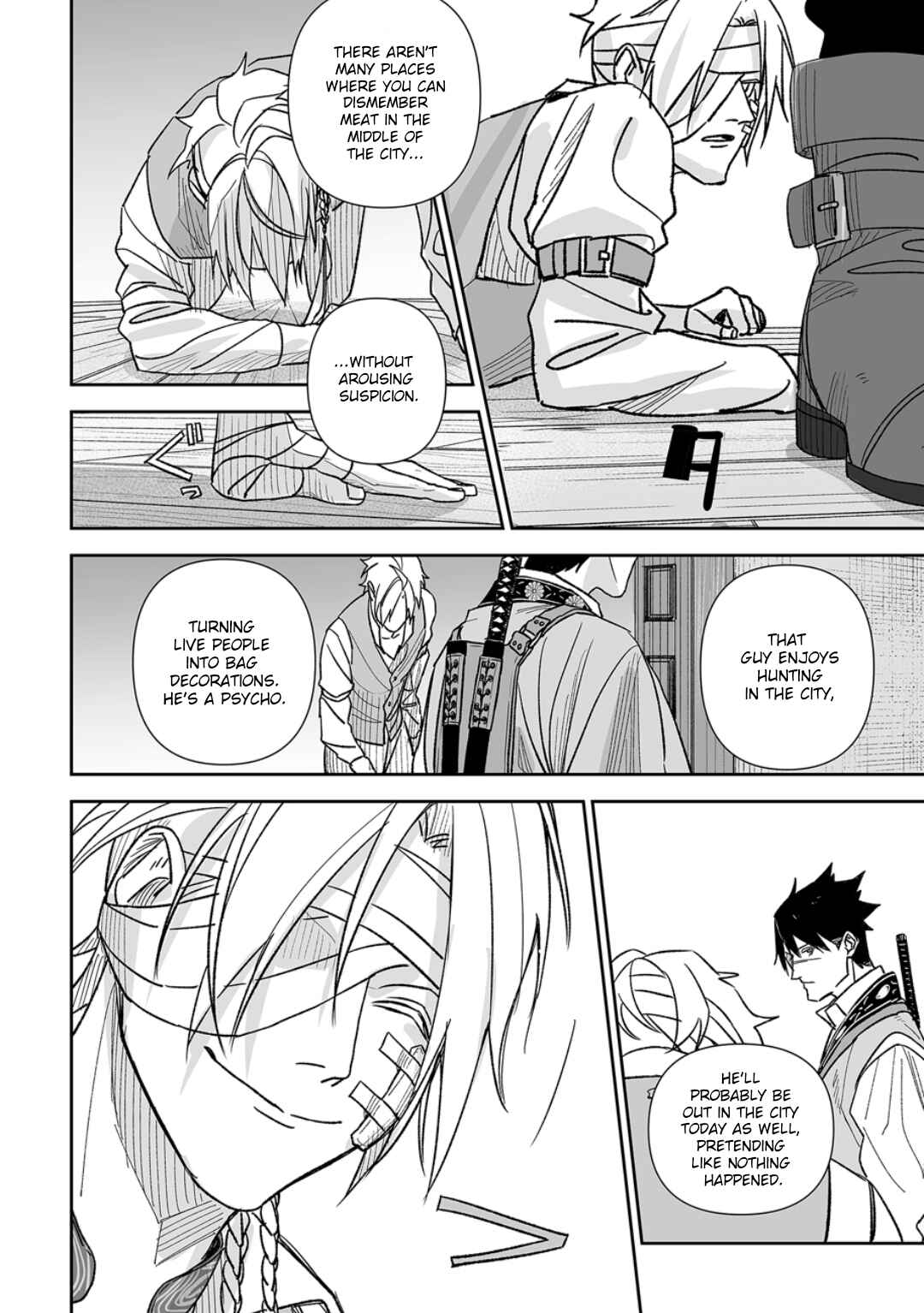 Page 4 Chapter 2.2 Grenimal no Shokeinin
