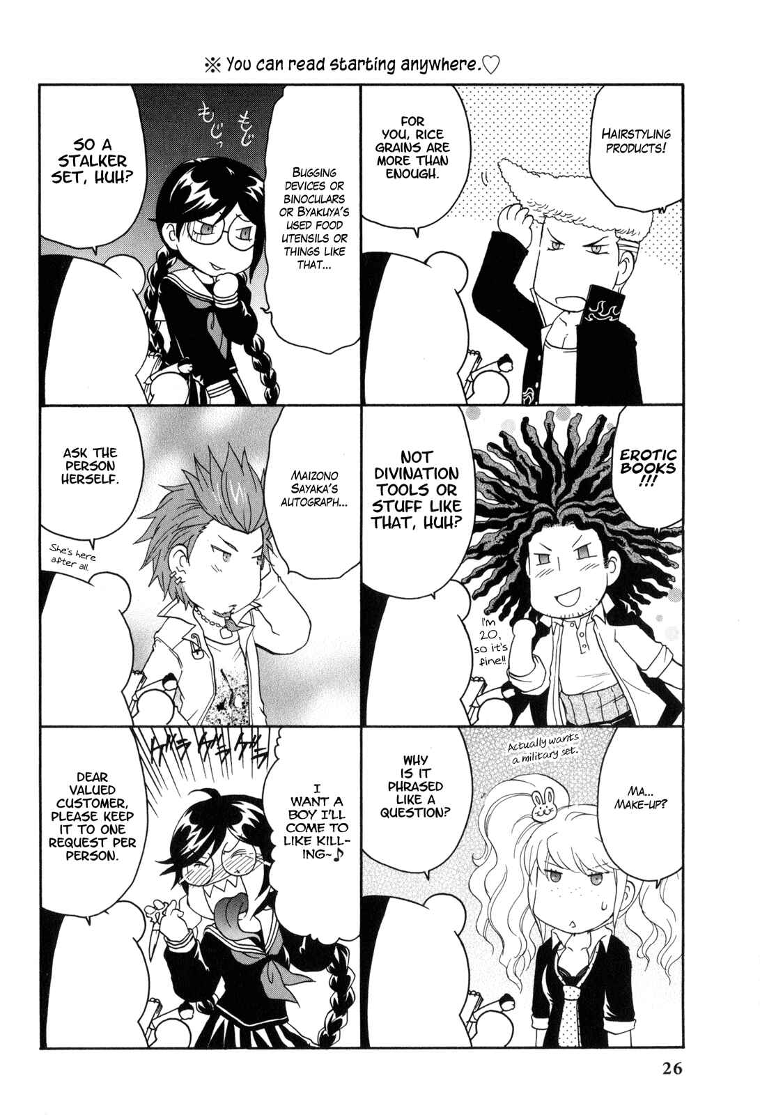 Page 6 Chapter 2 Danganronpa - The Academy of Hope and High School Students of Despair Comic Anthology
