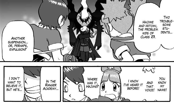 Page 1 Chapter 4 Darkrai Mission Story: Pokémon Ranger Vatonage - the Comic