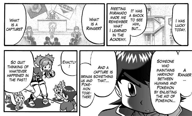 Page 19 Chapter 4 Darkrai Mission Story: Pokémon Ranger Vatonage - the Comic