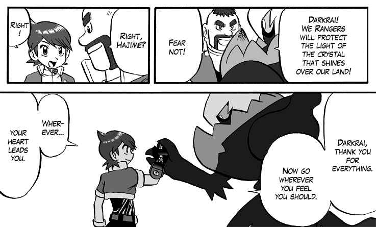 Page 36 Chapter 4 Darkrai Mission Story: Pokémon Ranger Vatonage - the Comic