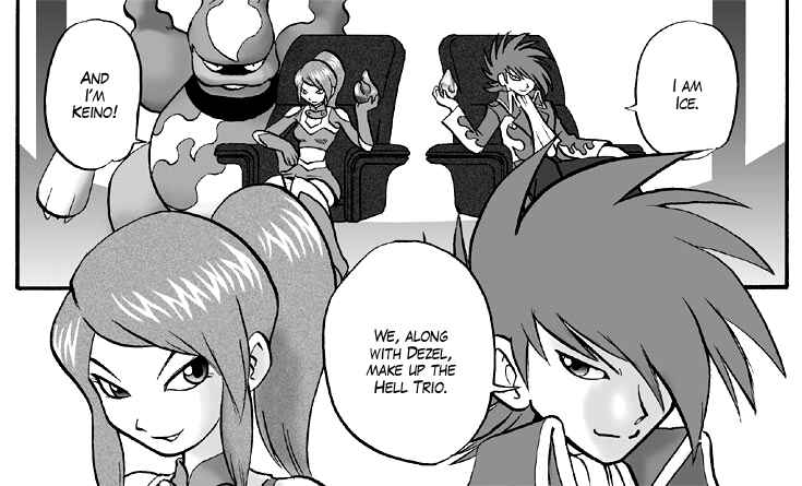 Page 11 Chapter 3 Darkrai Mission Story: Pokémon Ranger Vatonage - the Comic