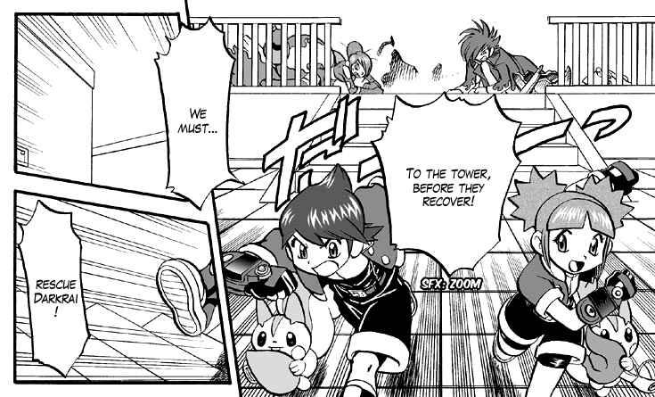 Page 32 Chapter 3 Darkrai Mission Story: Pokémon Ranger Vatonage - the Comic