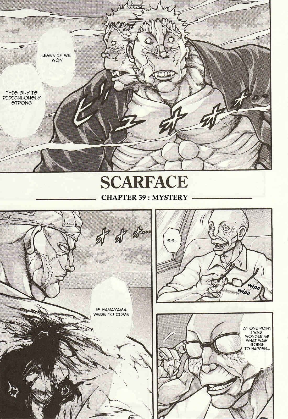 Page 1 Chapter 39 Baki Gaiden: Scarface
