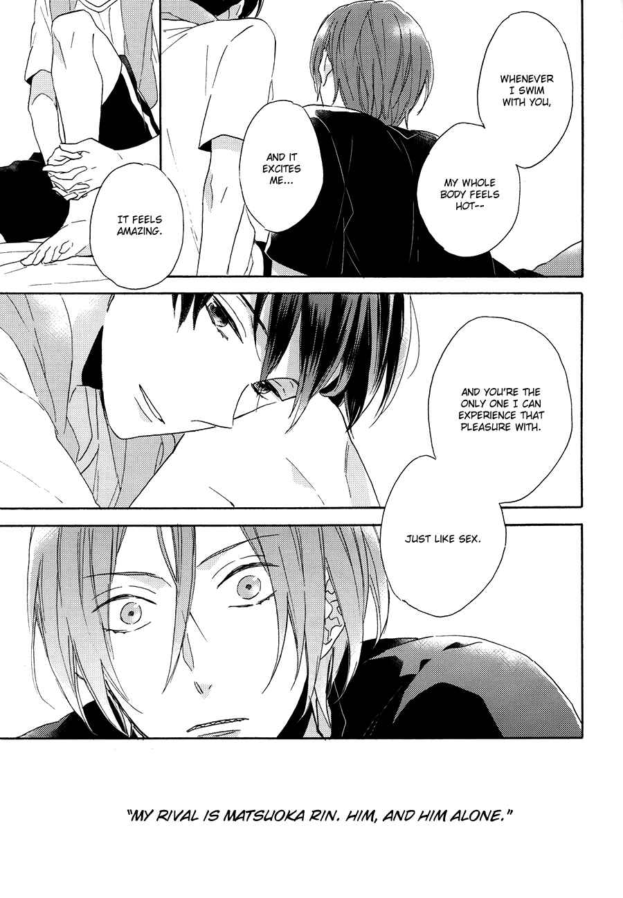 Page 14 Chapter Unknown_0ce0 Free! - Waga Koutekishu ni Tsugu (Doujinshi)