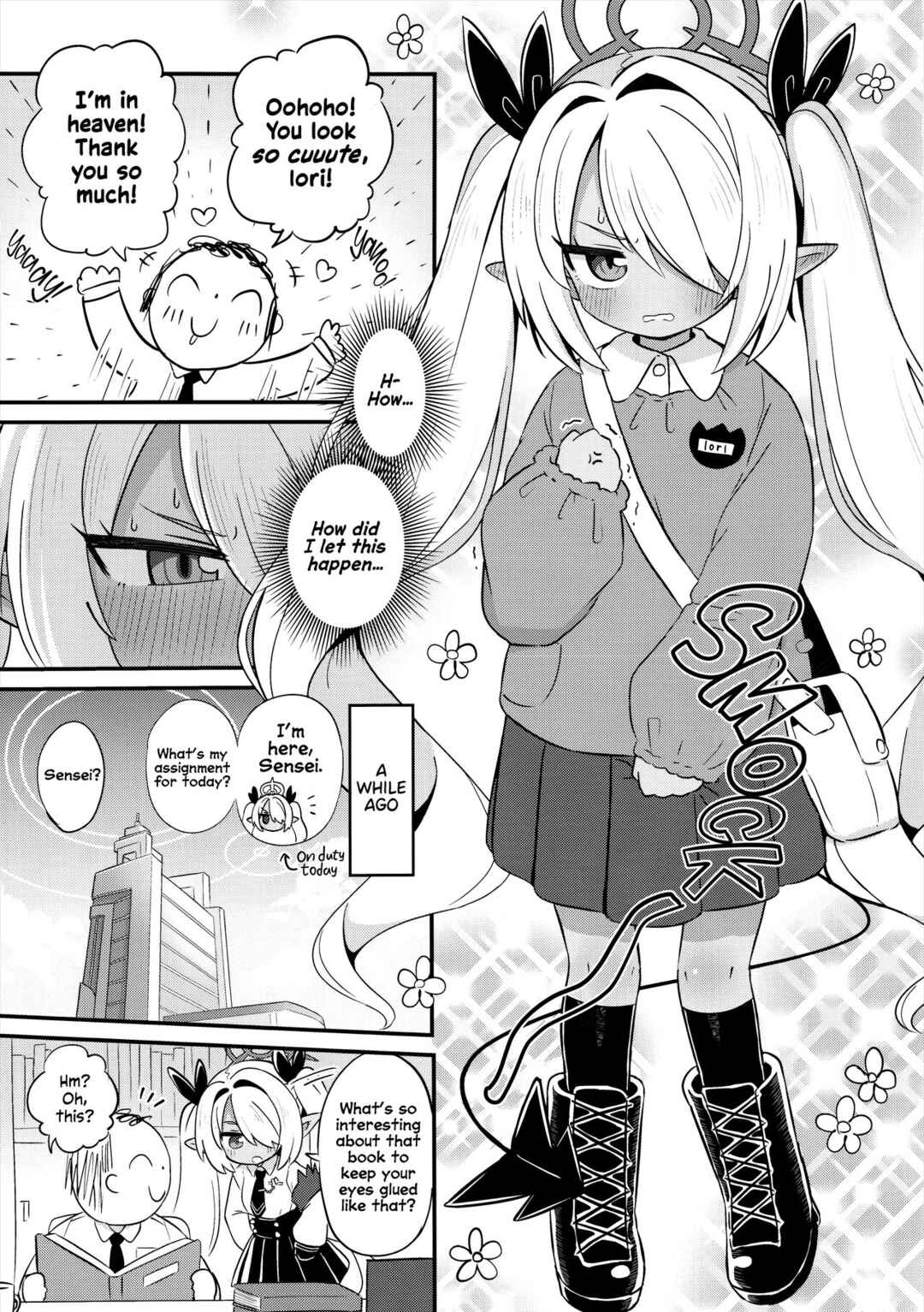 Page 2 Chapter 1 Blue Archive - Iori ni Smock o Kite Moraitai! (Doujinshi)