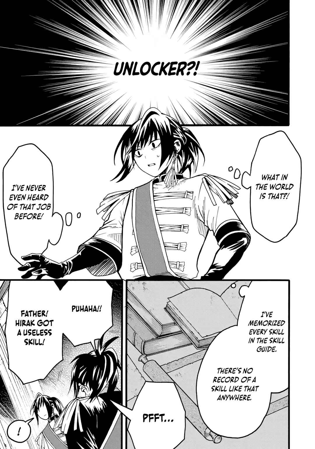 Page 16 Chapter 1 Ore dake Status Open Dekiru Kudan