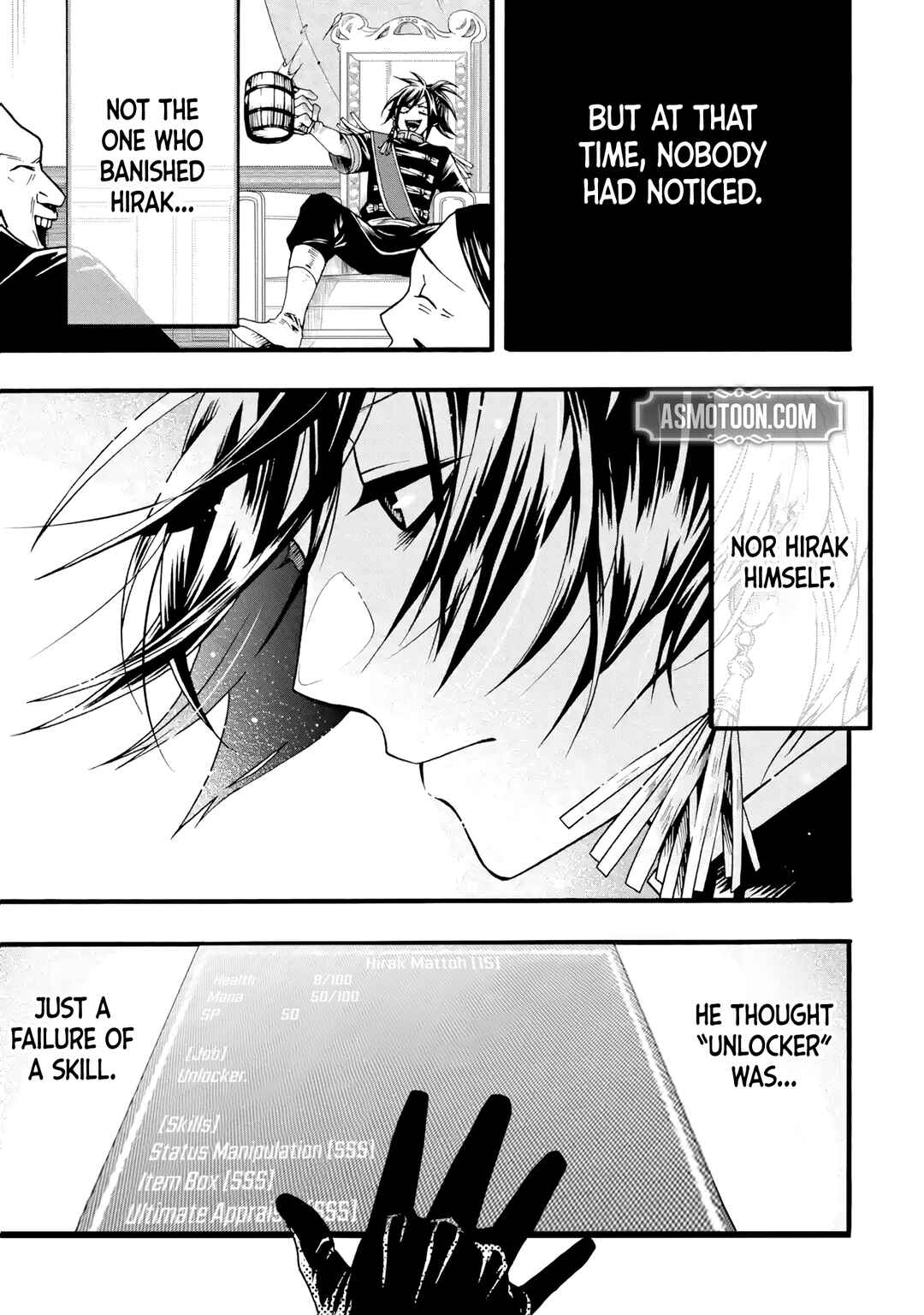Page 58 Chapter 1 Ore dake Status Open Dekiru Kudan