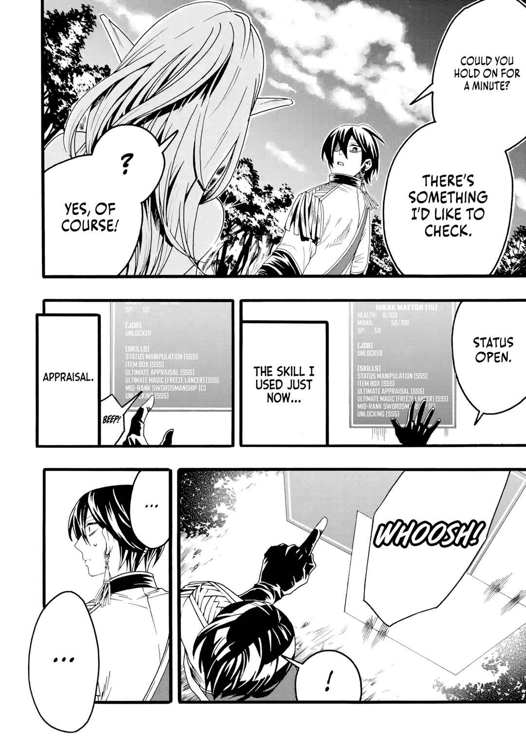Page 25 Chapter 2 Ore dake Status Open Dekiru Kudan